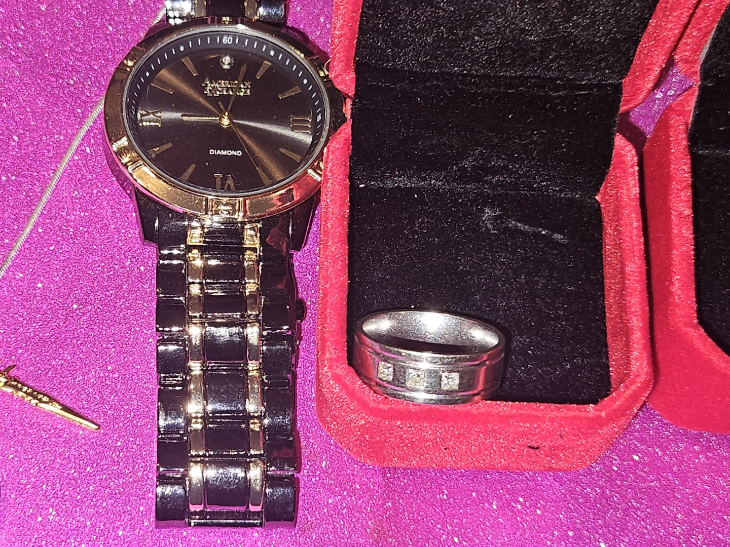 American Exchange Diamond Watch & Ring Set - photo 5