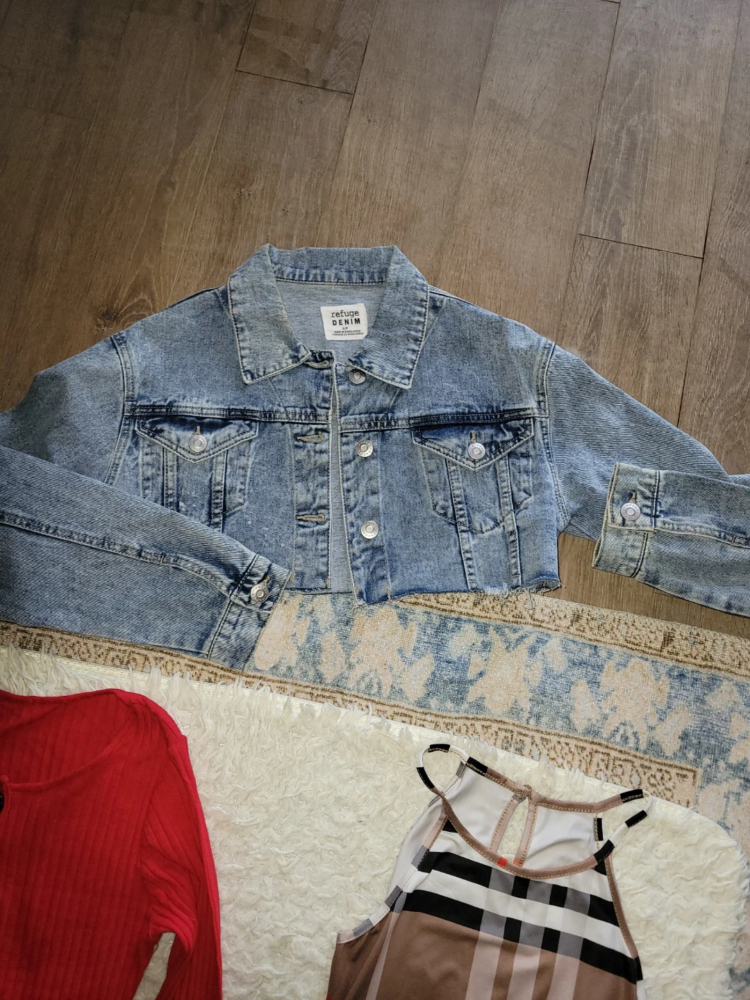 $10.00 FOR ALL!!! Dresses+ denim crop jacket - photo 2