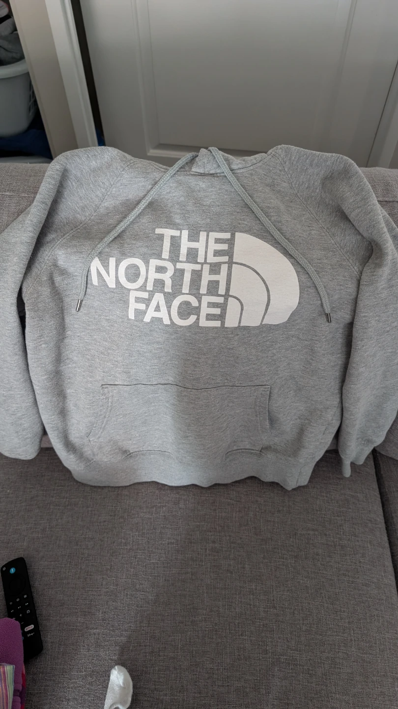 The North Face Grey Hoodie Size S
