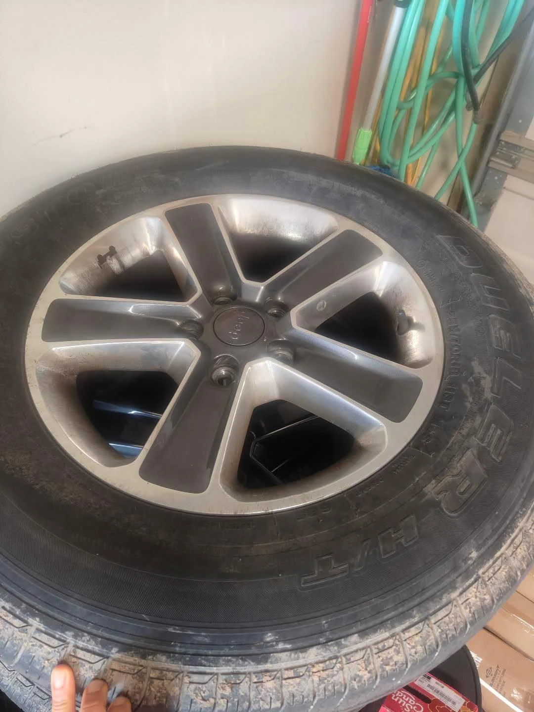 Original Jeep All Season Tires, Rims with TPMS Sensors - photo 3