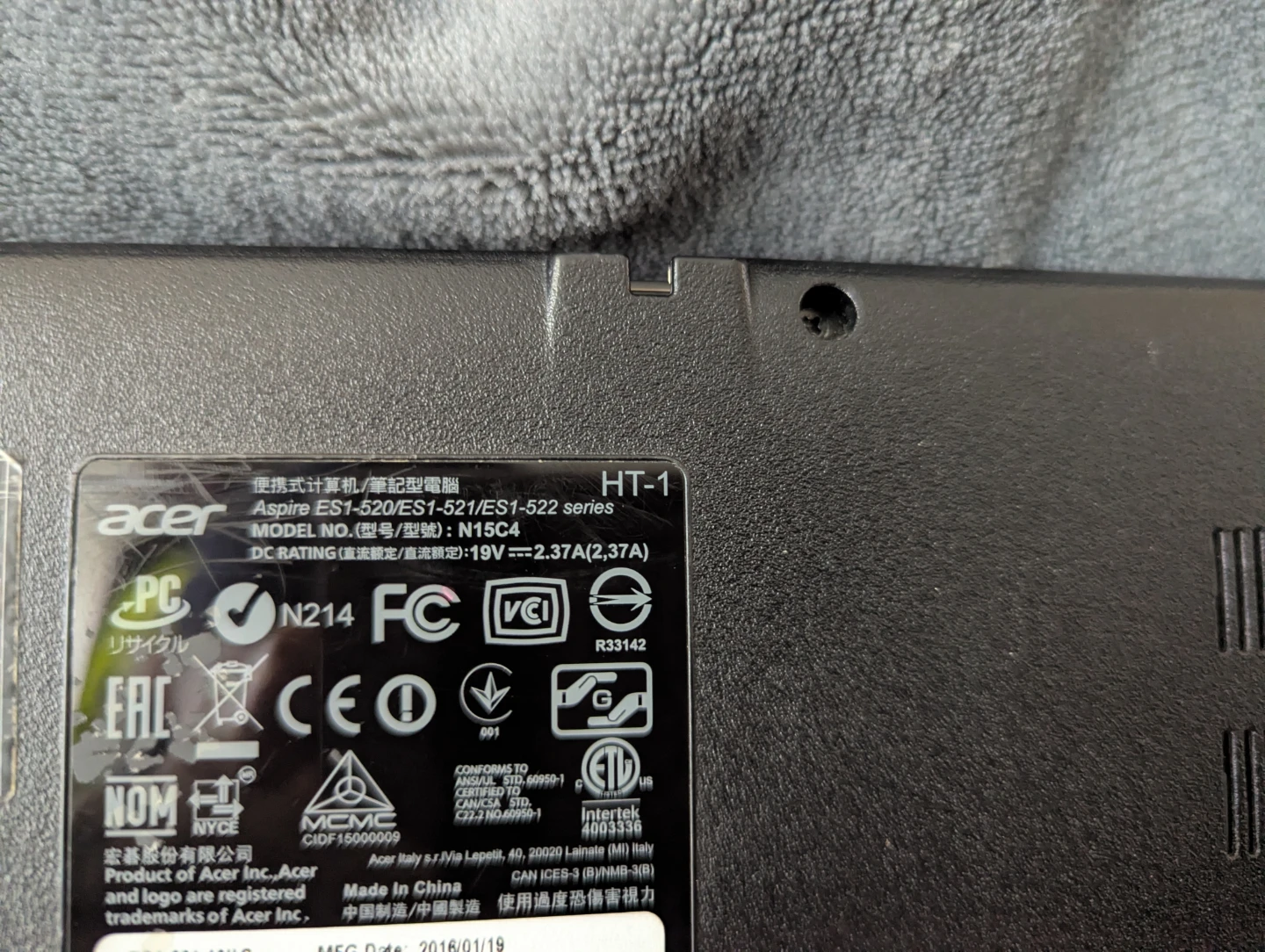 Acer Aspire ES1-521 Laptop - photo 4