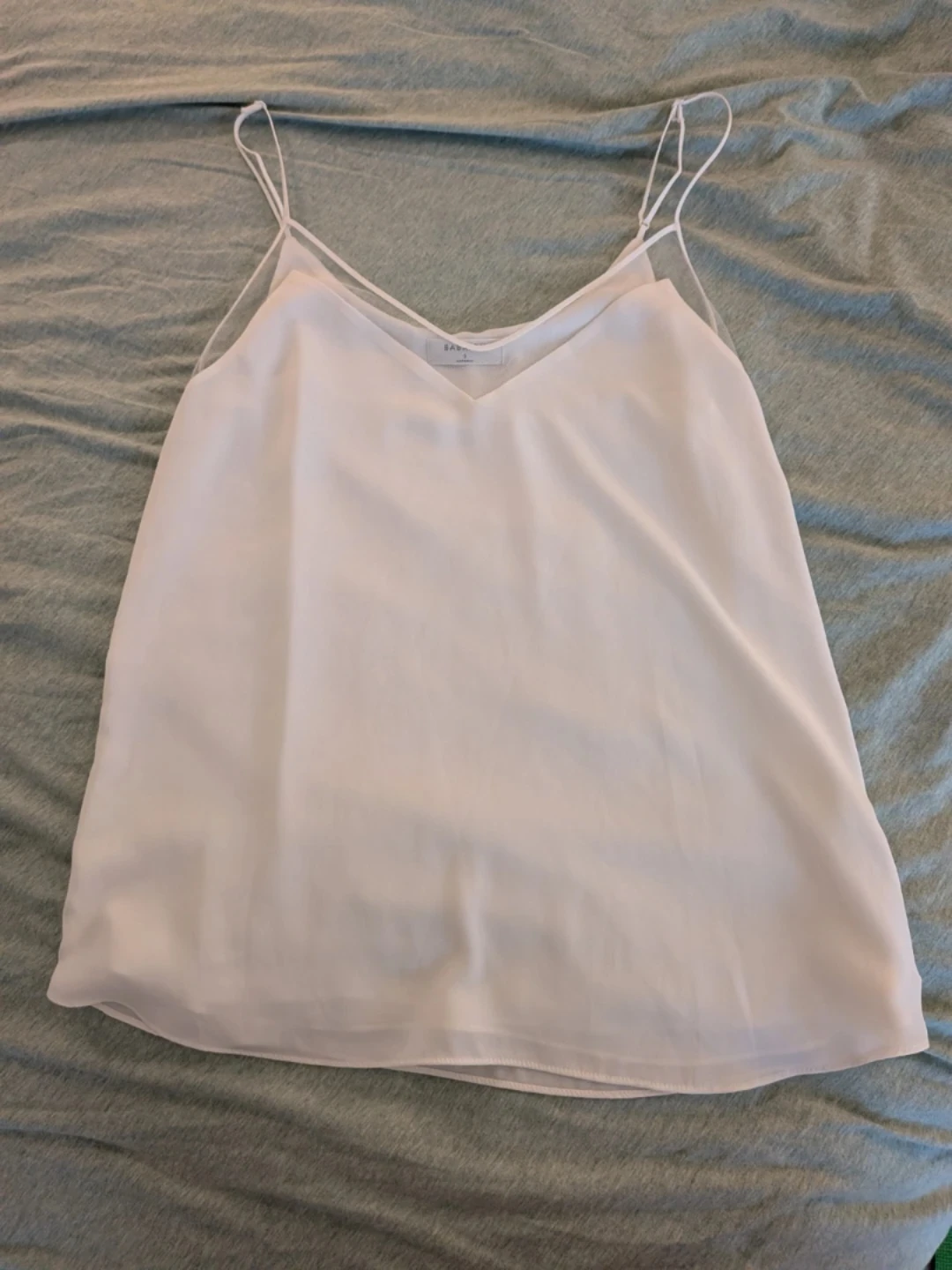 Babaton White Tank Top Size S