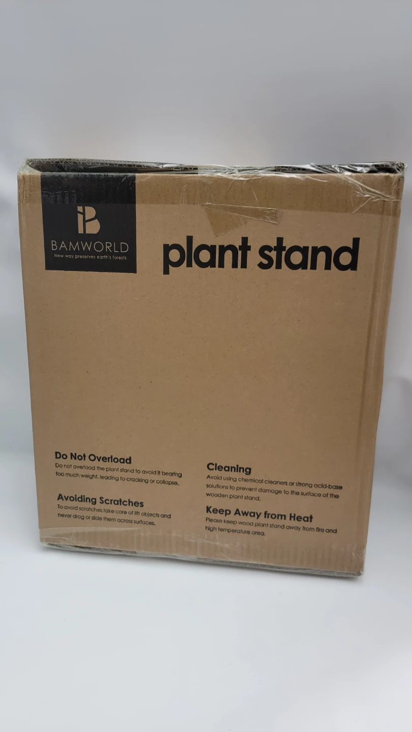 5 Tier Plant Stand Indoor Metal Wood Corner Shelf for Plants - photo 3