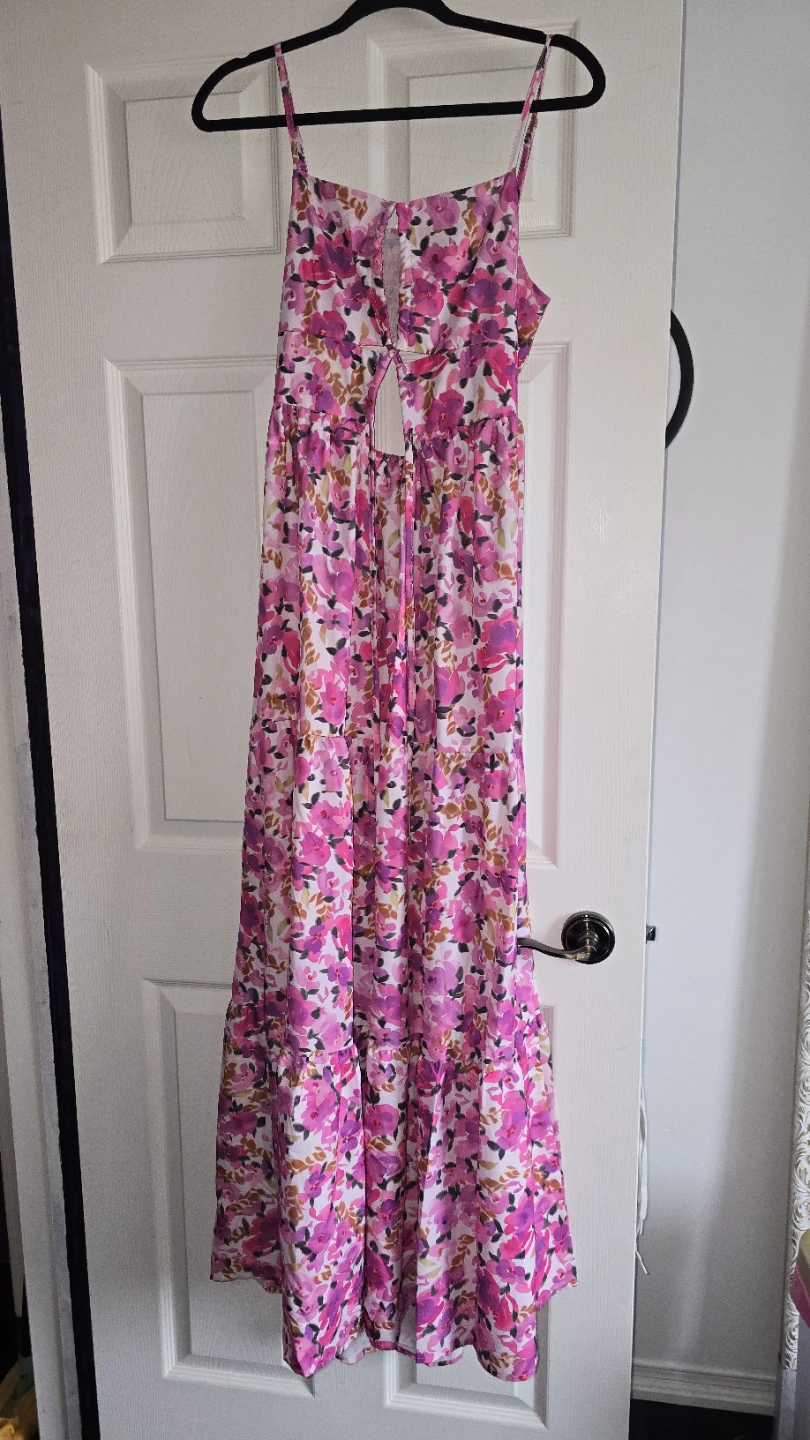 Shein Floral Maxi Dress
