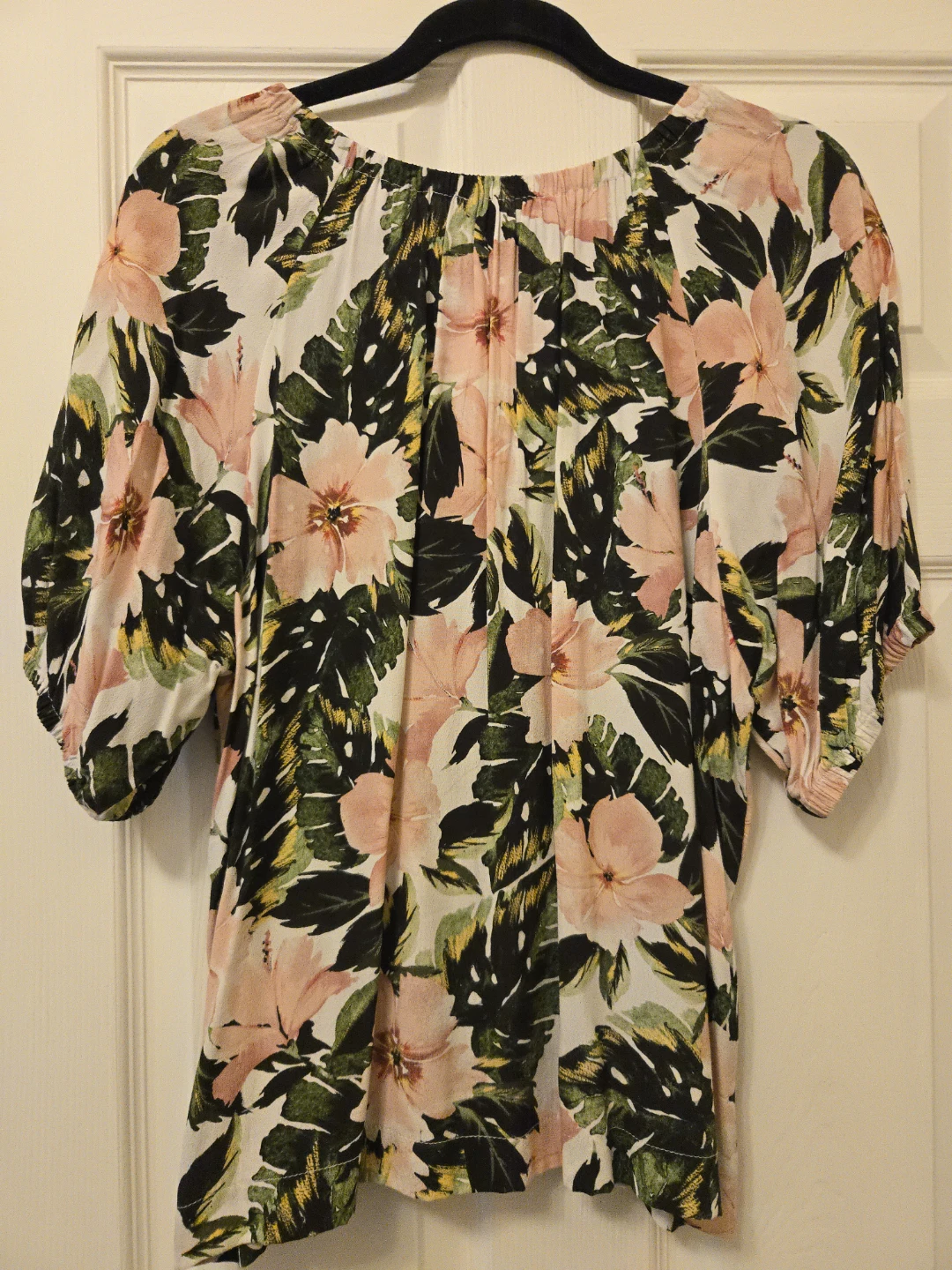 Karen Kane Floral Print Tassel Top - Size S - photo 3