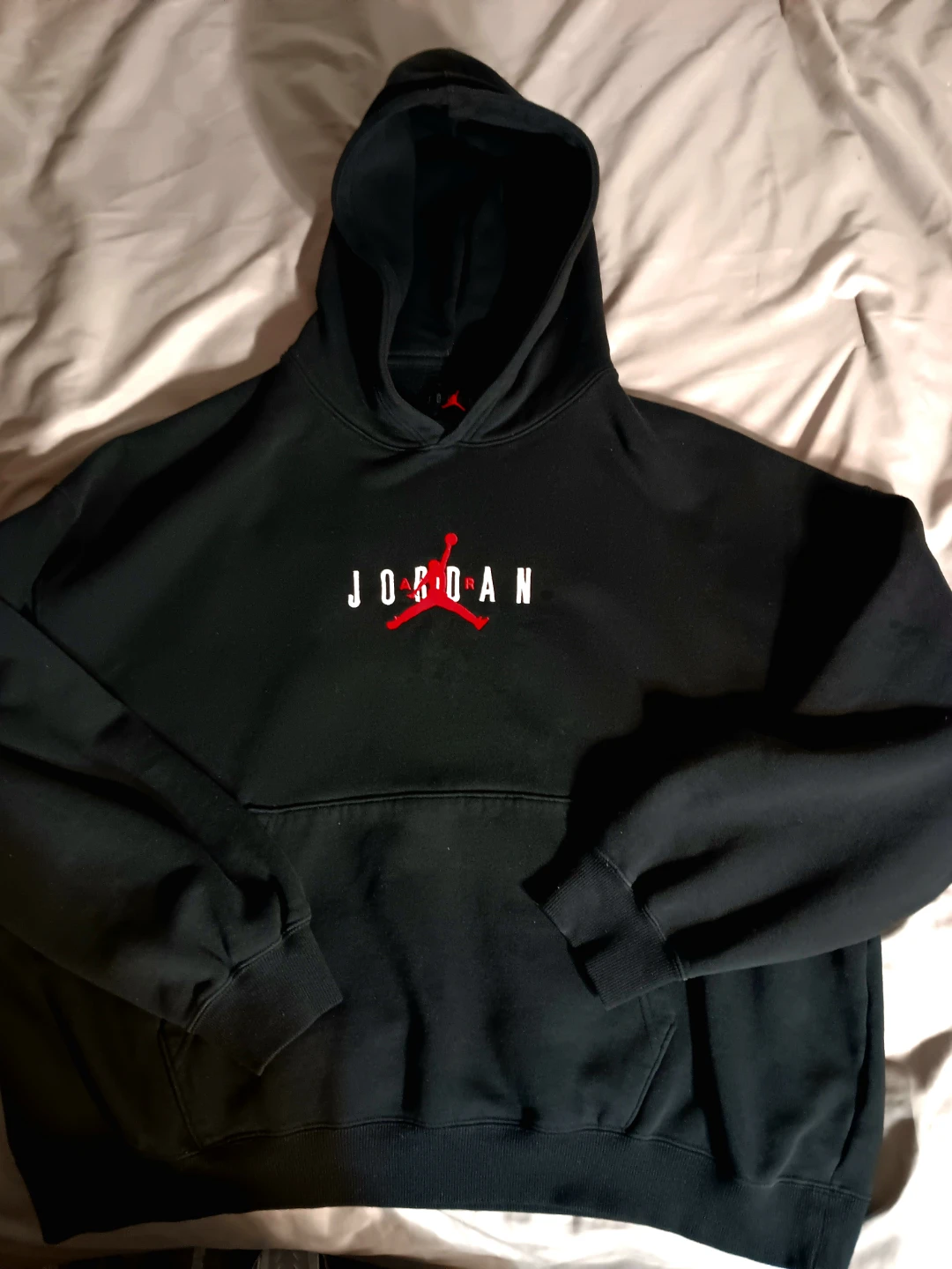 Jordan Black Sweatpants and Hoodie Set - photo 2