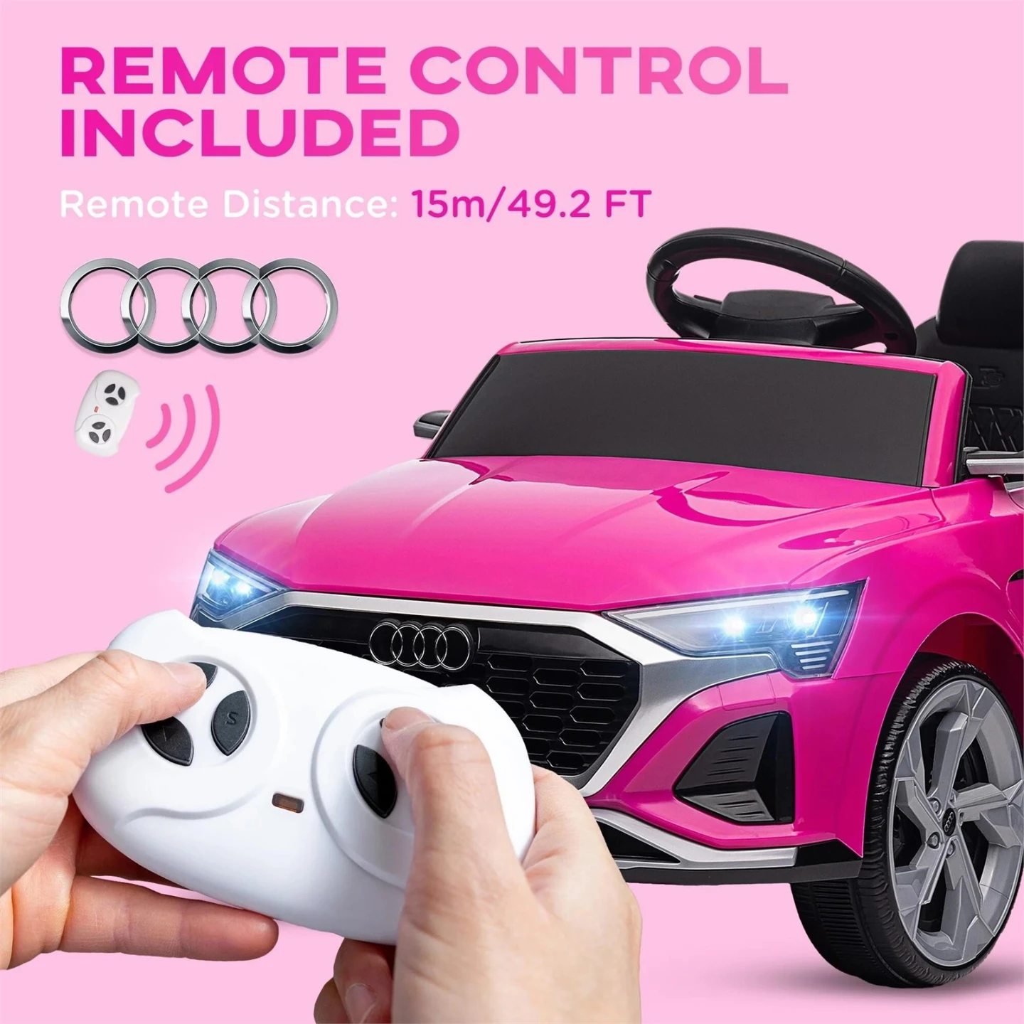 Audi Q8 E-Tron Licensed Ride On Car for Kids - photo 4