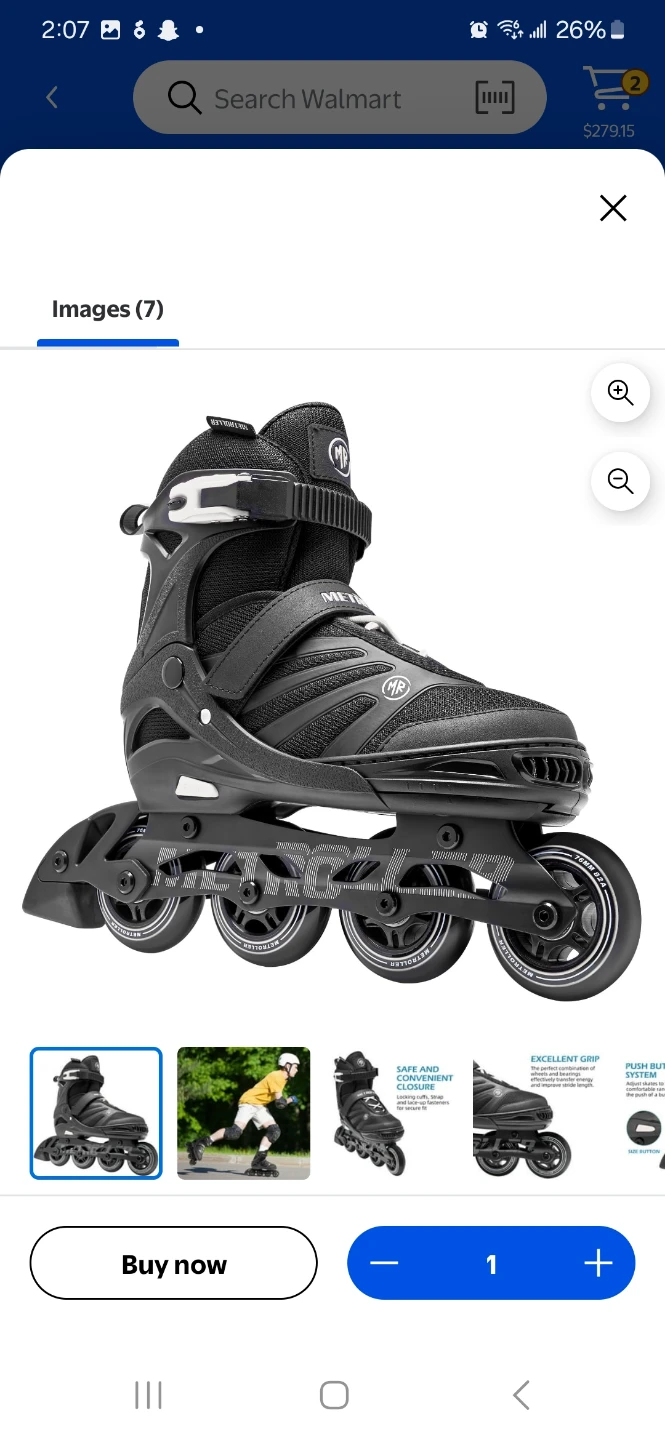 METROLLER Women/Men Inline Skates Adjustable Inline Skates - photo 2