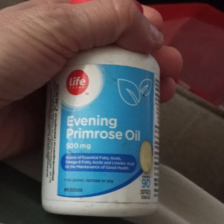 Life Brand Evening Primrose Oil 500 mg Softgels - 90 count