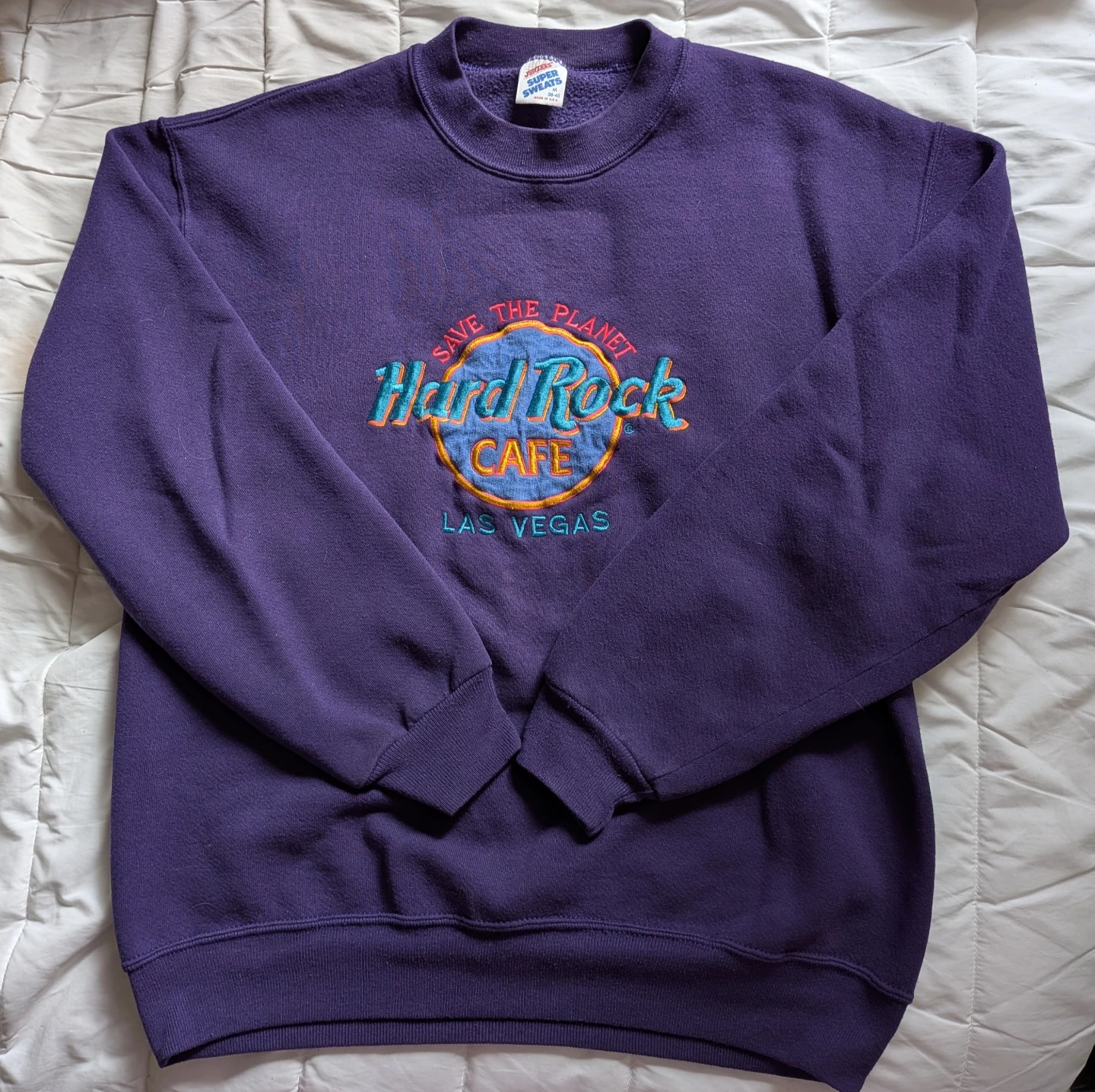 Hard Rock Cafe Las Vegas Save The Planet Sweatshirt - photo 2
