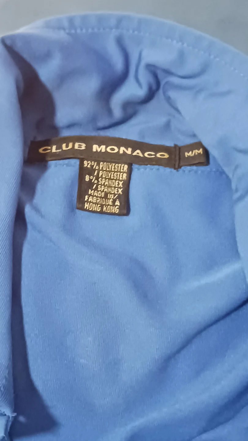 Club Monaco Blue Polo Shirt M/M - photo 2