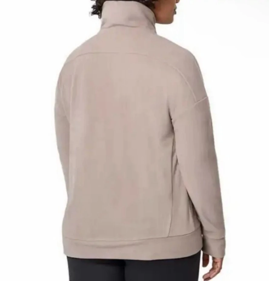 Brand new Women's Mondetta Mock Neck Cozy Full Zip Jacket - photo 2