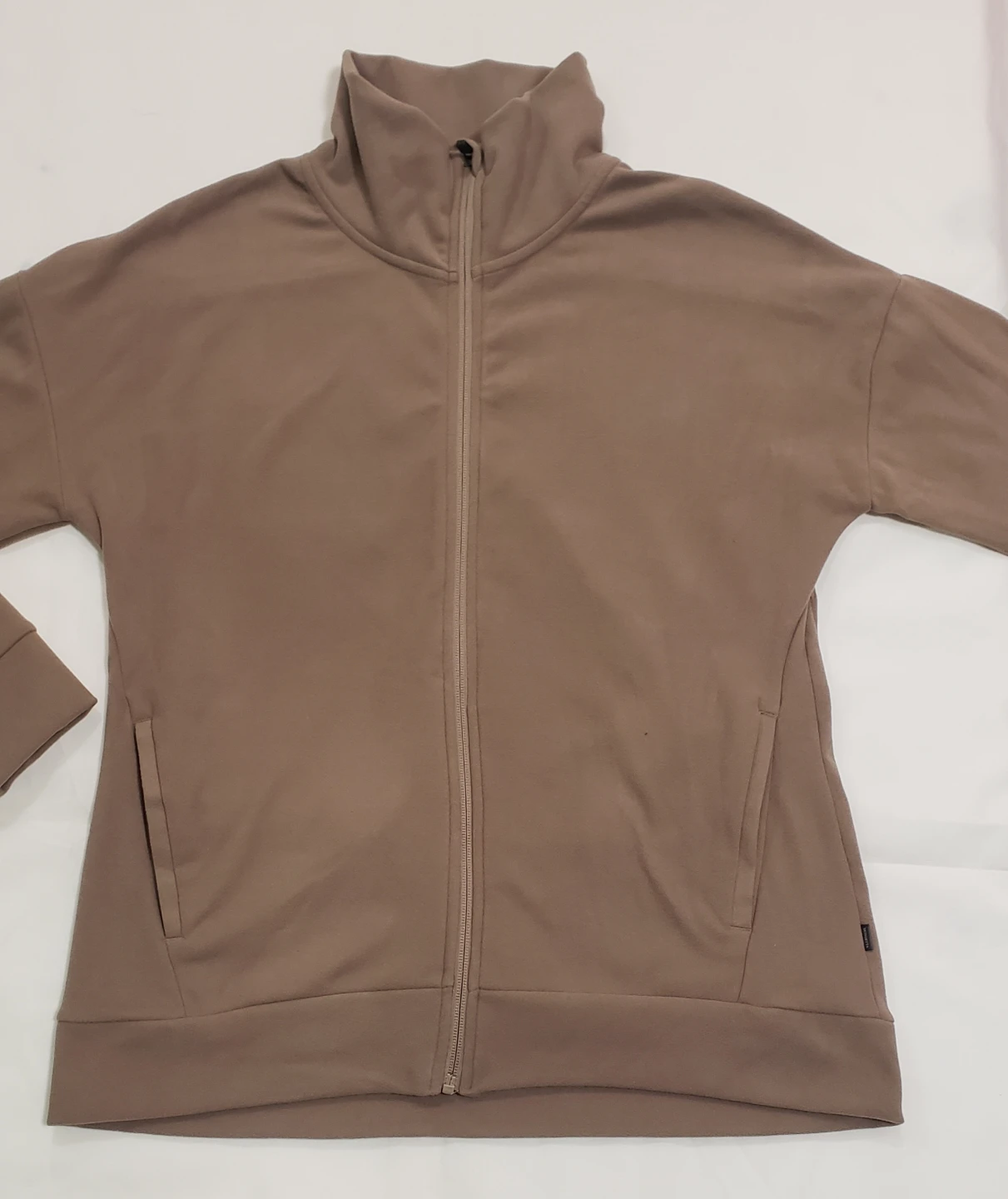 Brand new Women's Mondetta Mock Neck Cozy Full Zip Jacket - photo 3