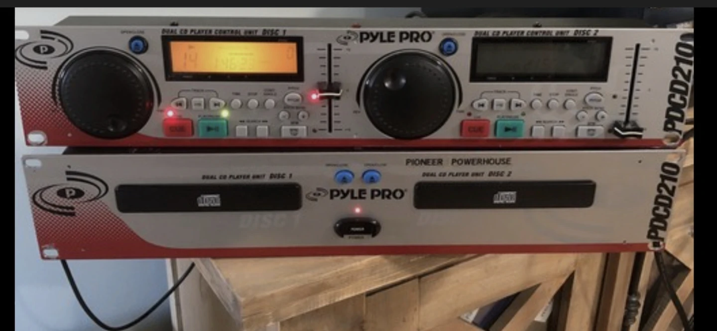 Pyle Pro PDCD210 Professional Dual CD Player