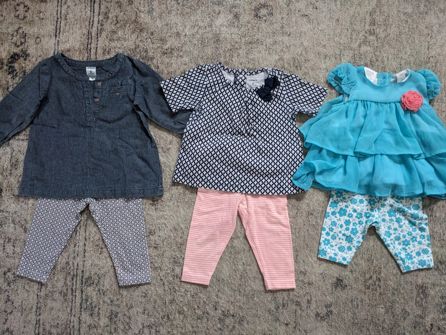 Baby Girl 3-6m/6m Clothes Bundle - photo 2
