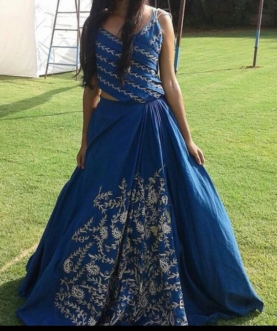 Handcrafted Couture Evening Gown