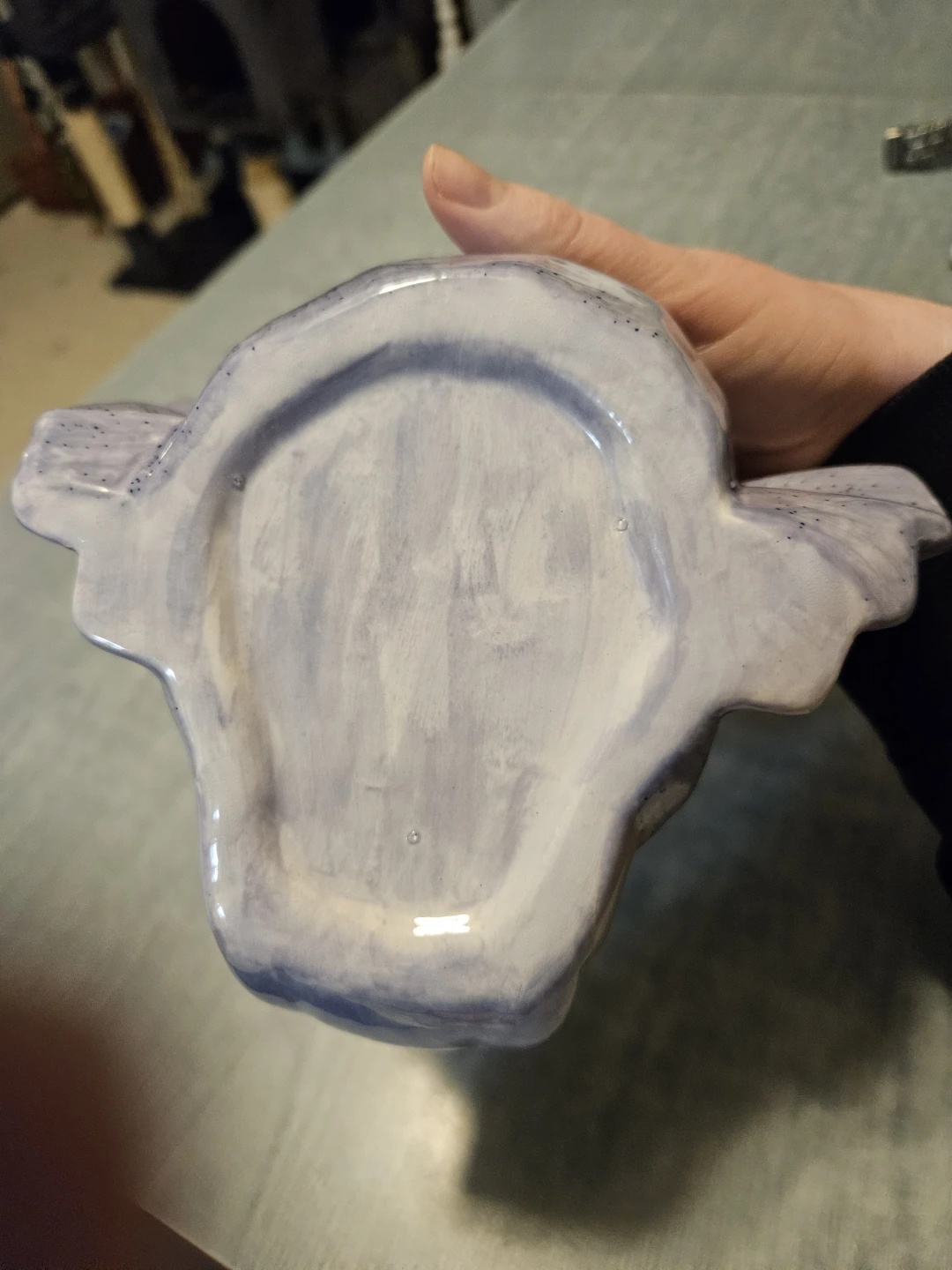 Elephant shaped ceramic planter 🧡 - photo 4