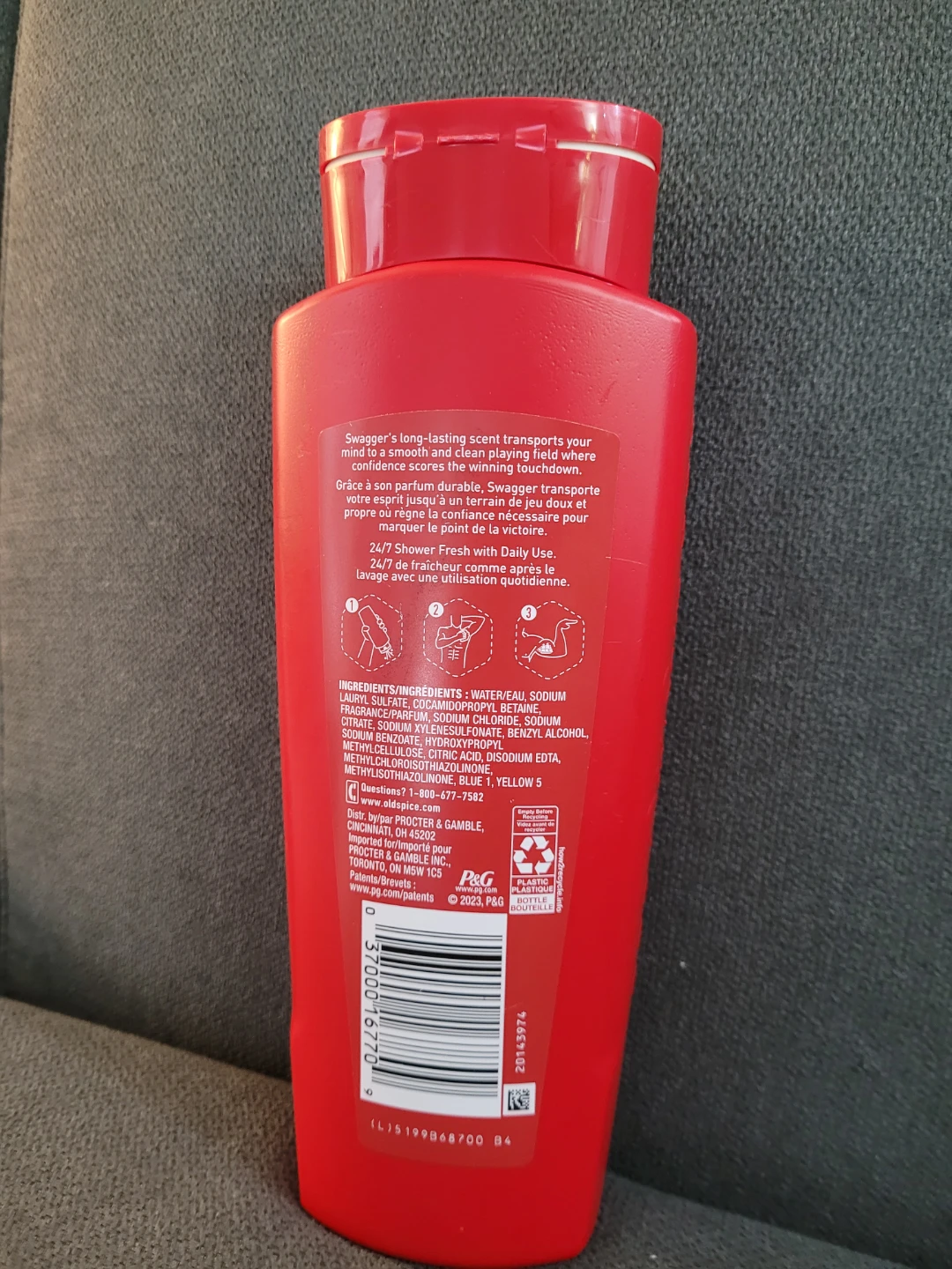 Old Spice Swagger Body Wash Scent of Cedarwood - photo 2