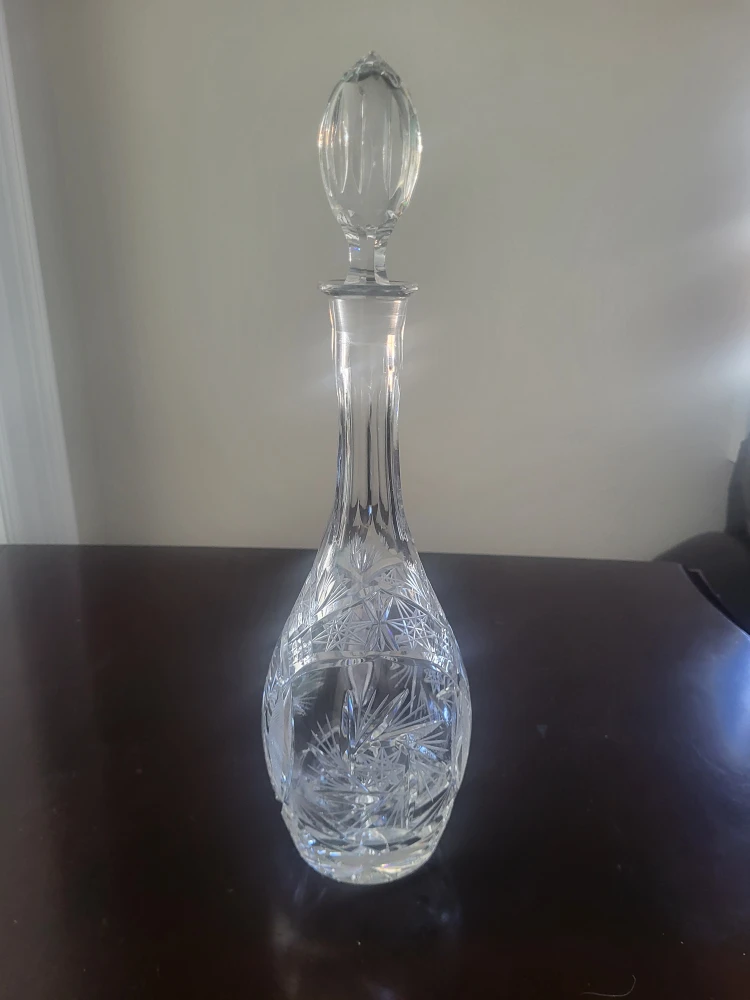 Crystal Decanter with Stopper