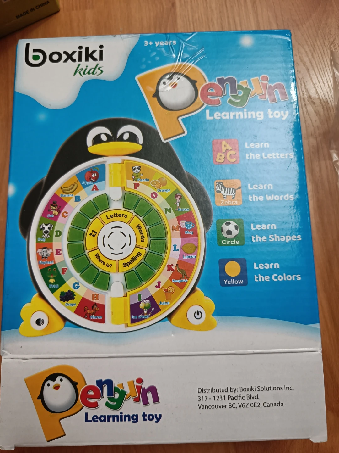 Penguin Learning Toy