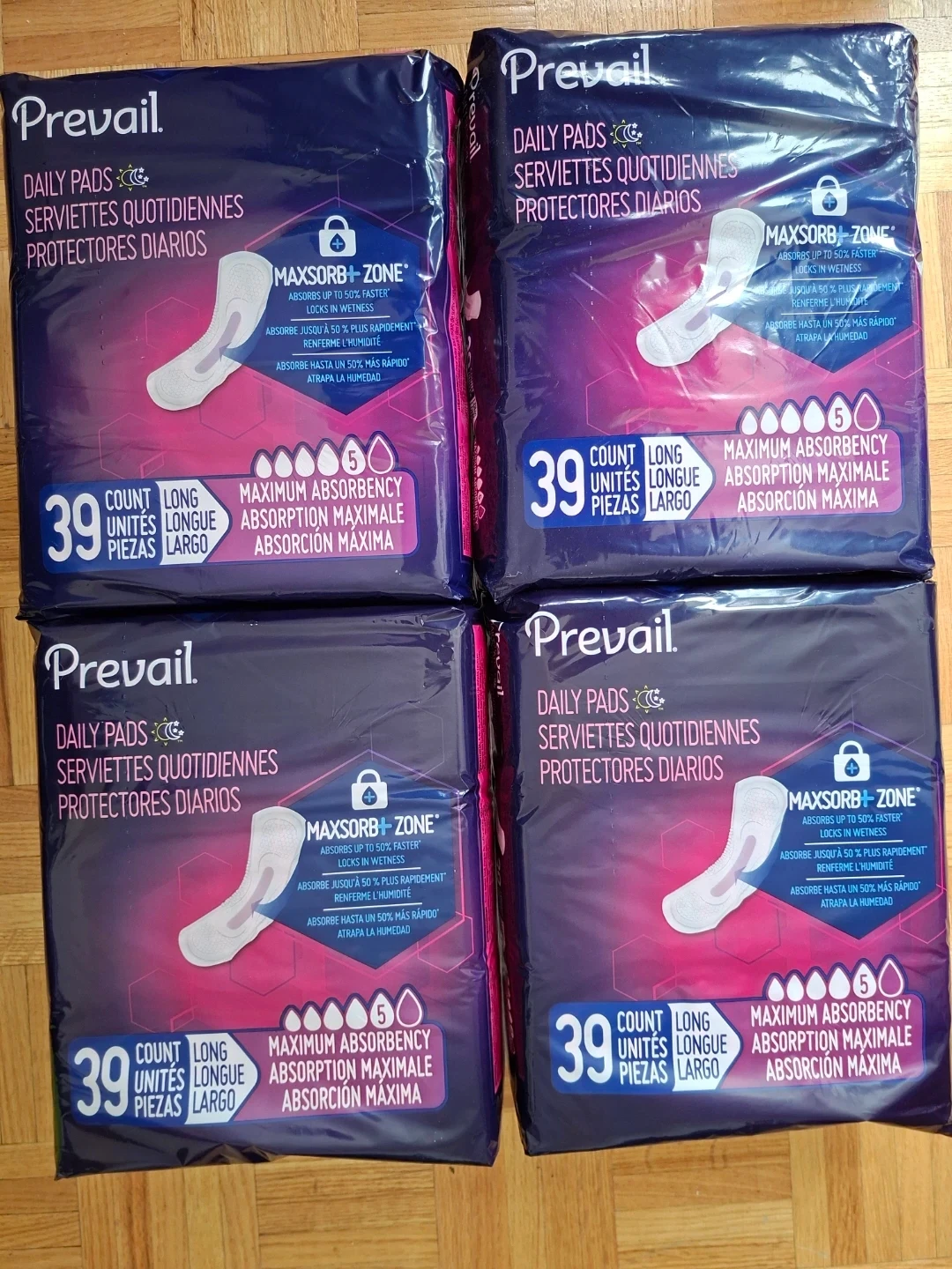 Prevail Daily Pads - Maximum Absorbency, Long Length - photo 2