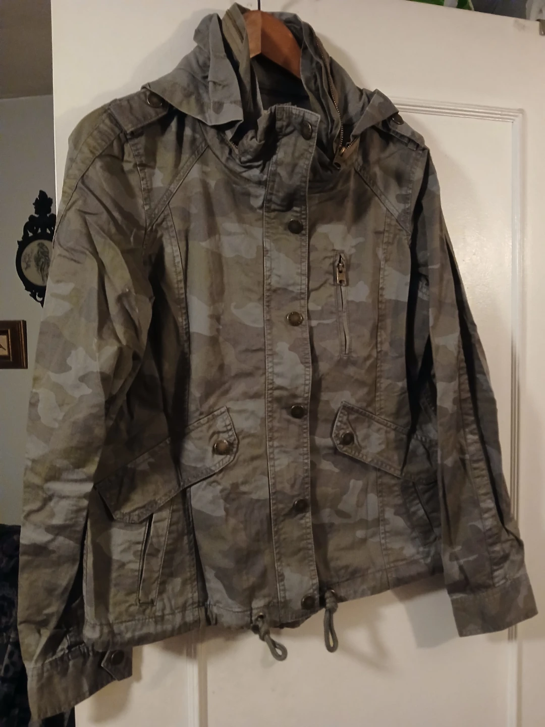 Garage Camo Hooded Utility Jacket - photo 2