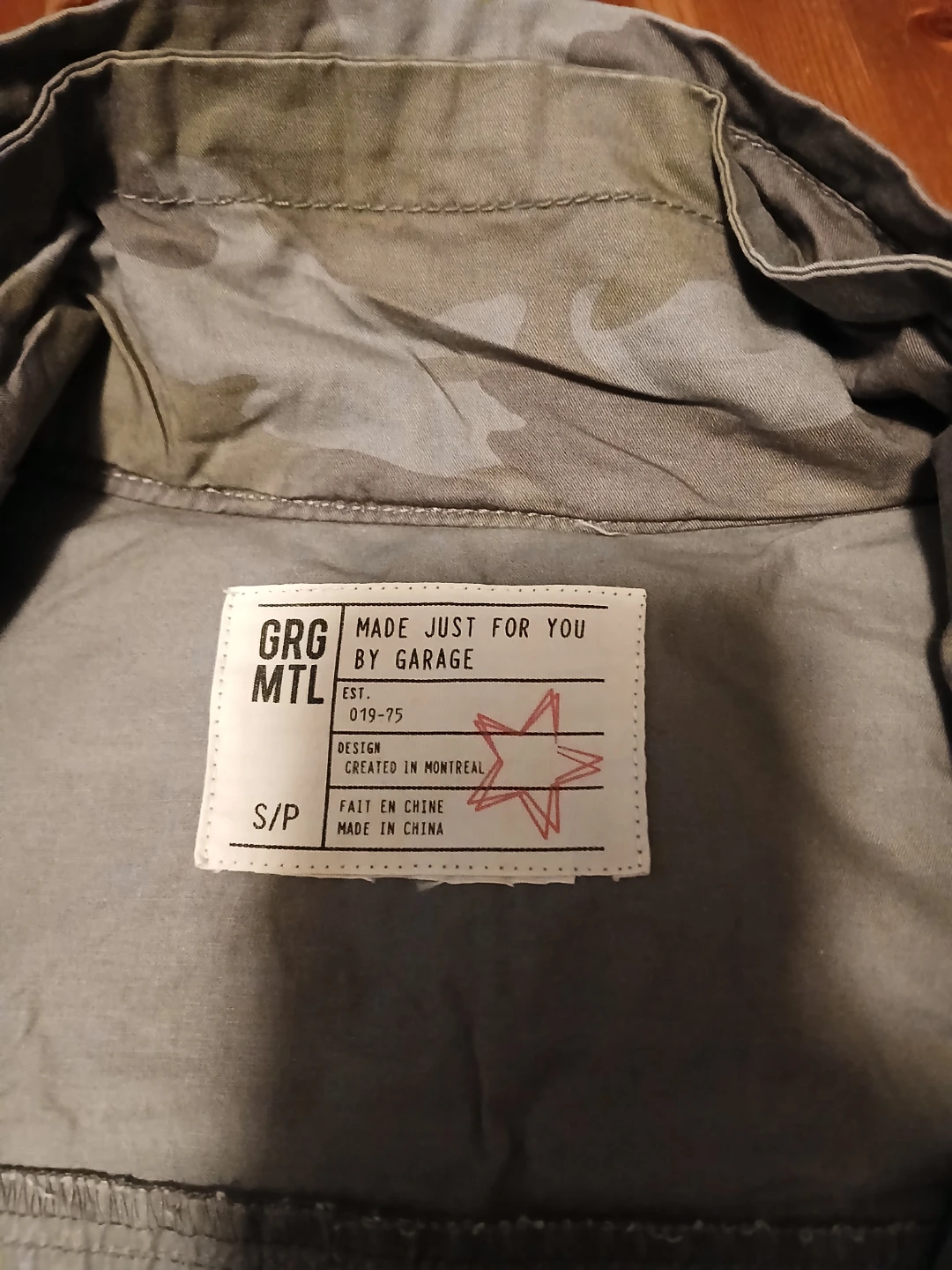 Garage Camo Hooded Utility Jacket - photo 4
