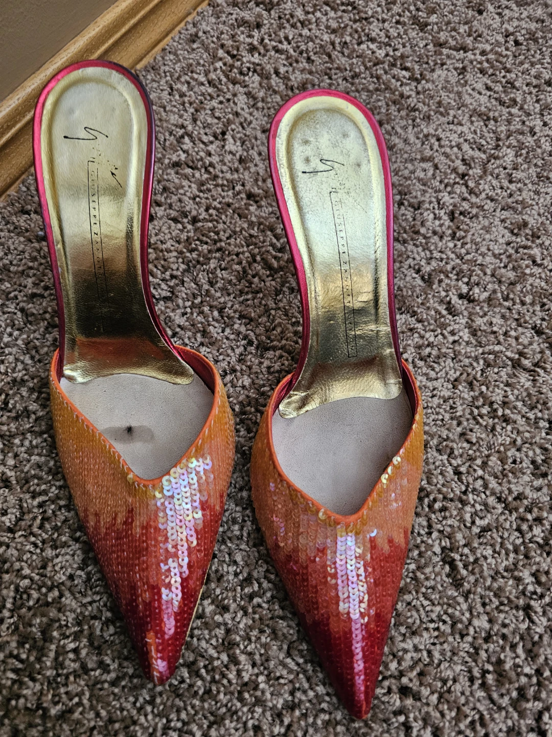 Giuseppe Zanotti Sequin Heels