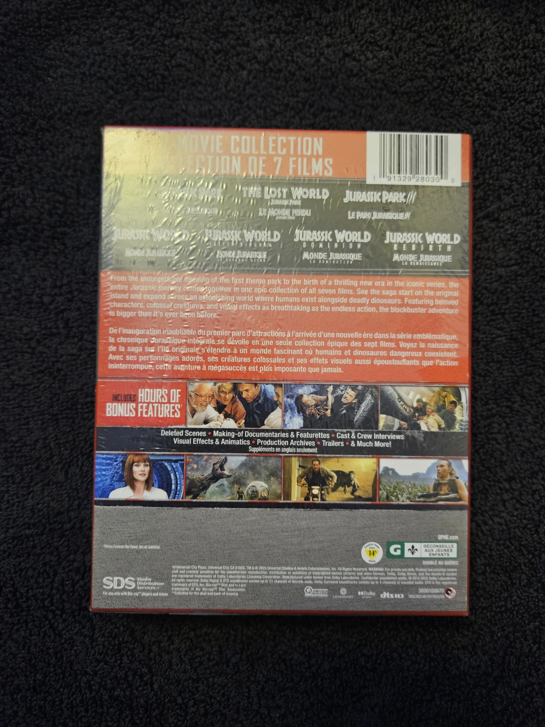 Jurassic World 7-Movie Collection Blu-Ray - photo 2