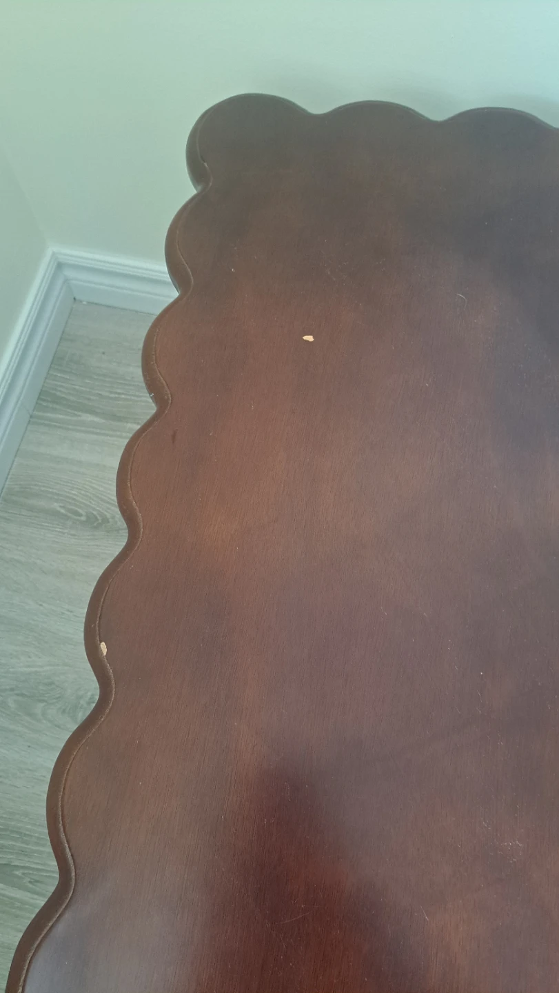 Scalloped Edge Coffee Table - photo 5
