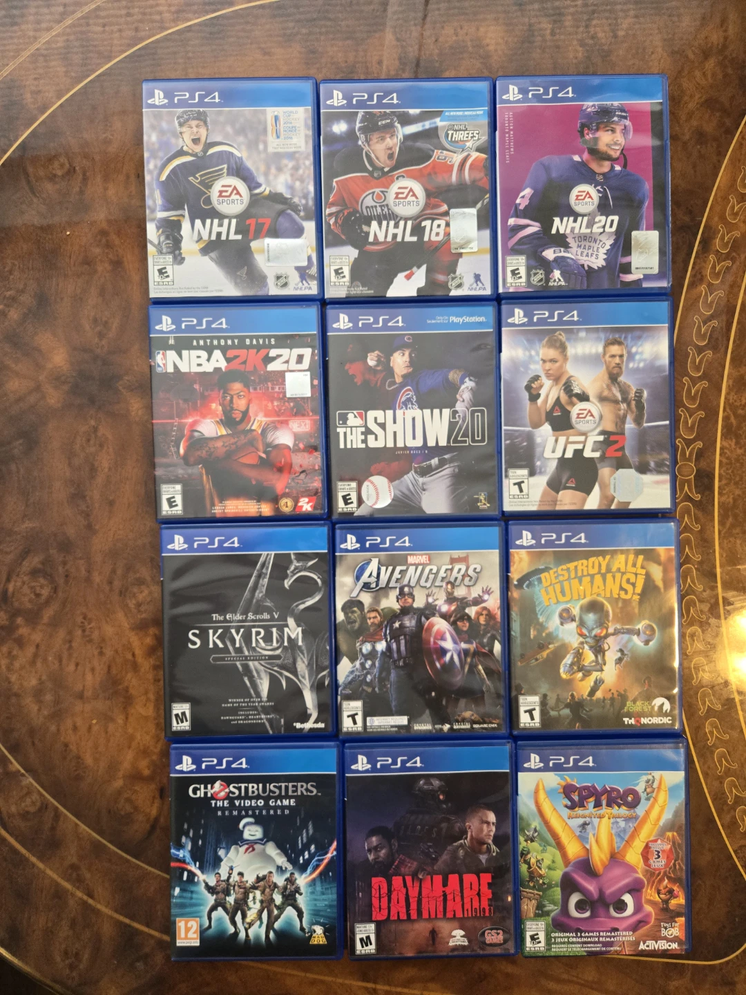 PlayStation 4 Video Game Collection