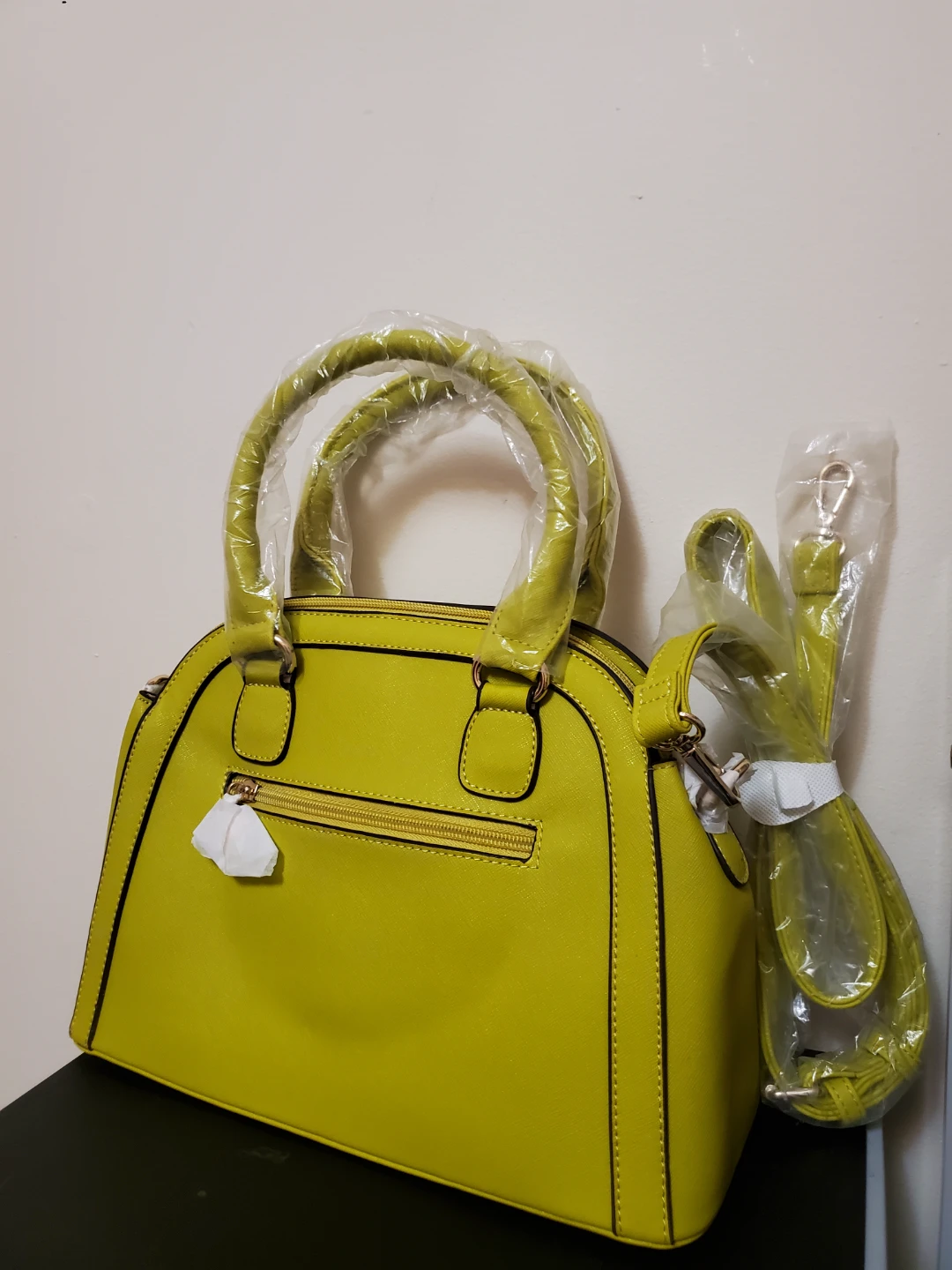 PUCCA Structured Dome Handbag - Lime Green - photo 4