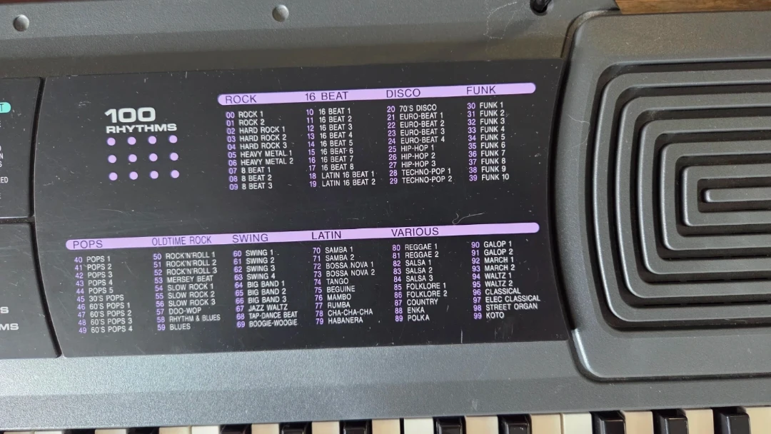 Radioshack Concertmate 690 Keyboard piano - photo 3