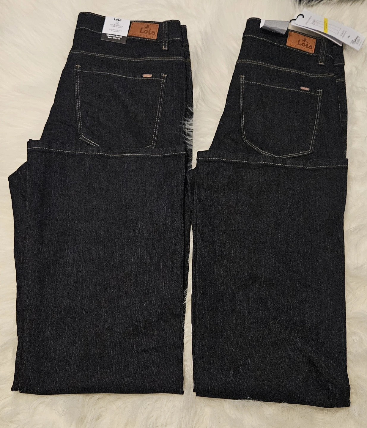 Lois Jeans Women's Dark Wash Georgia Flare Denim Pants Size 28 - photo 2