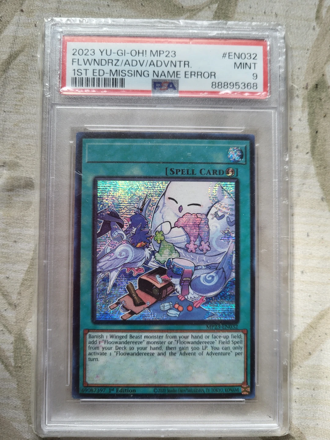 Yu-Gi-Oh! FLWNDRZ/ADV/ADVNTR. Spell Card