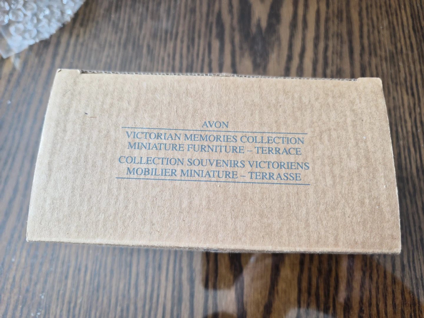 AVON Victorian Memories Collection Miniature Furniture - Terrace - photo 2