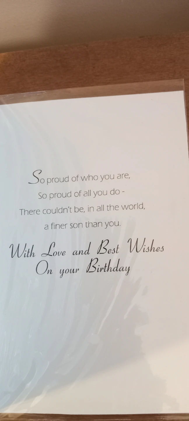Birthday Card for Son - photo 2