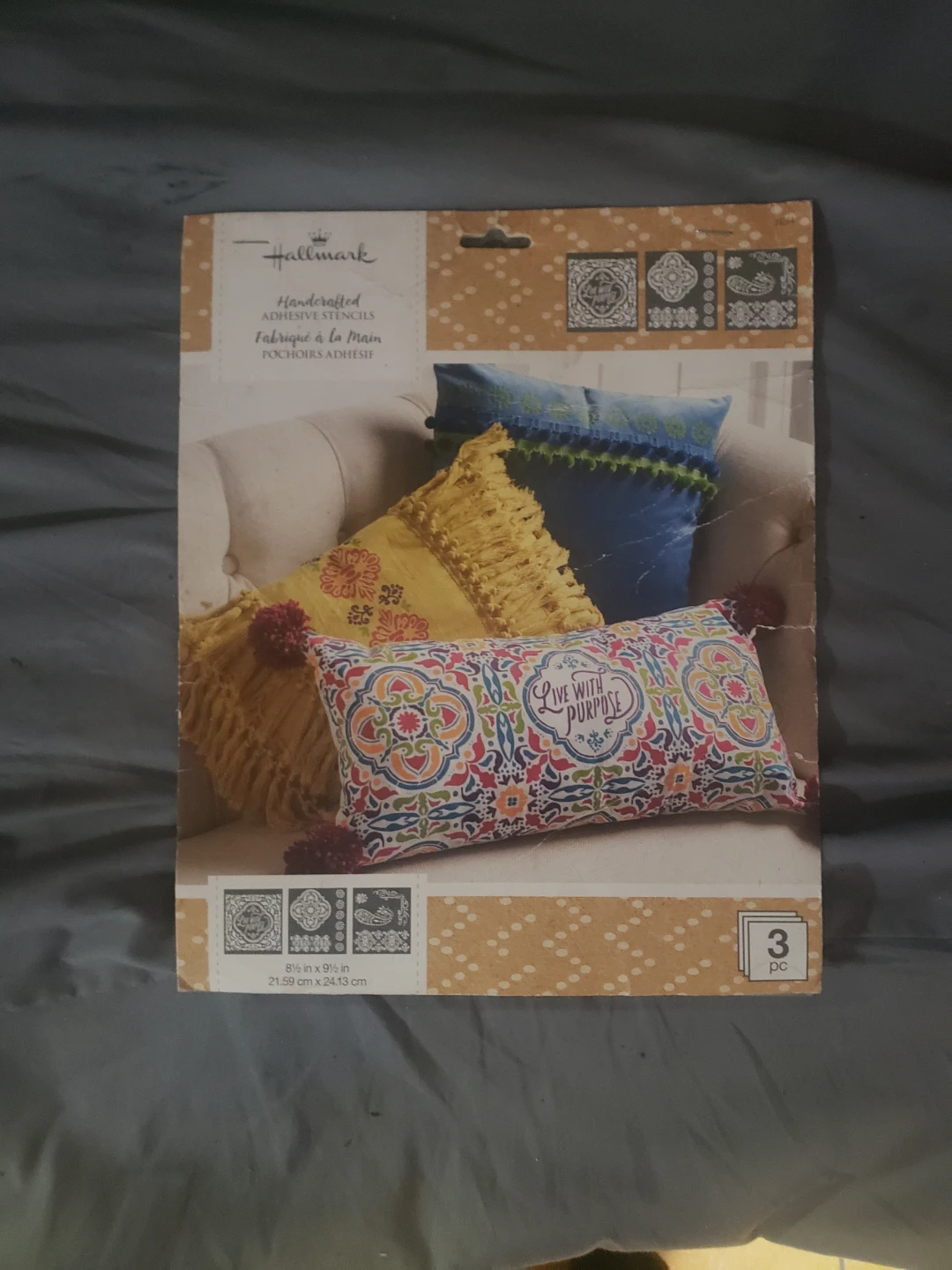Hallmark "Live With Purpose" Stencil Set