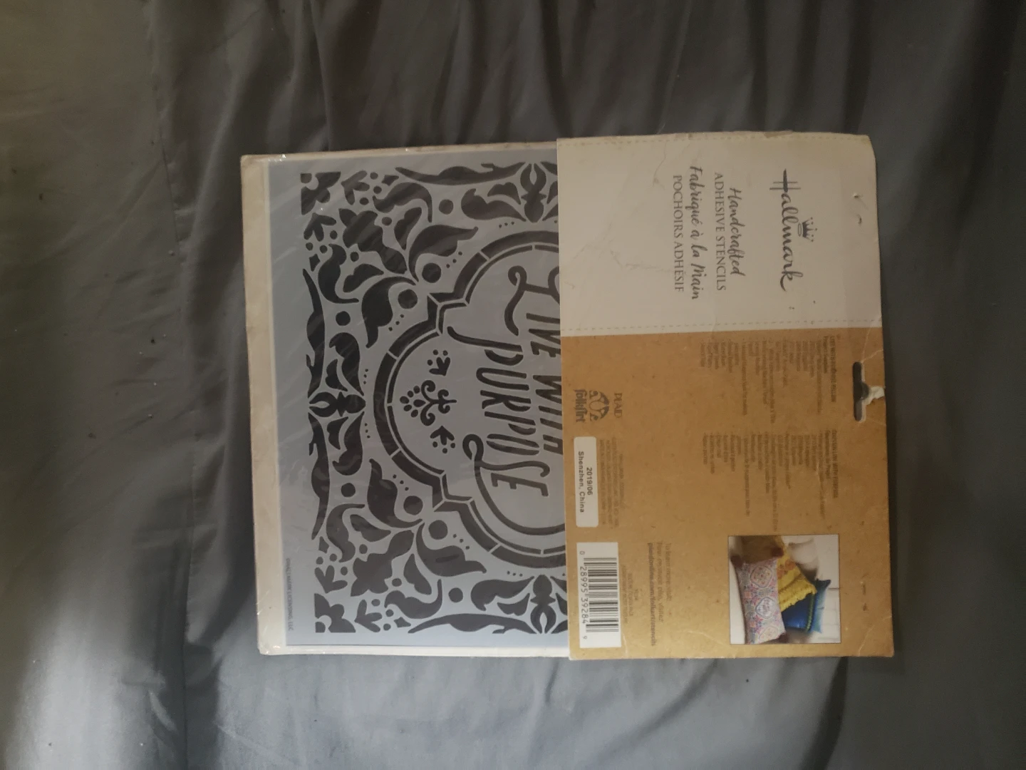 Hallmark "Live With Purpose" Stencil Set - photo 2