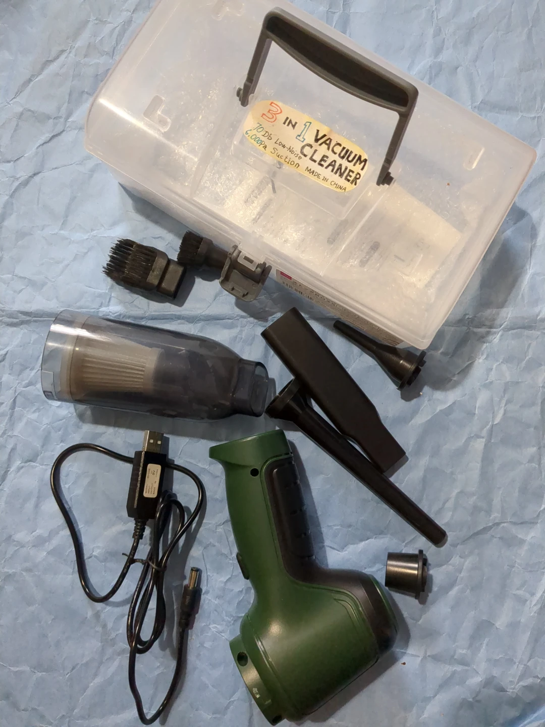 3-in-1 Vacuum Cleaner with Accessories