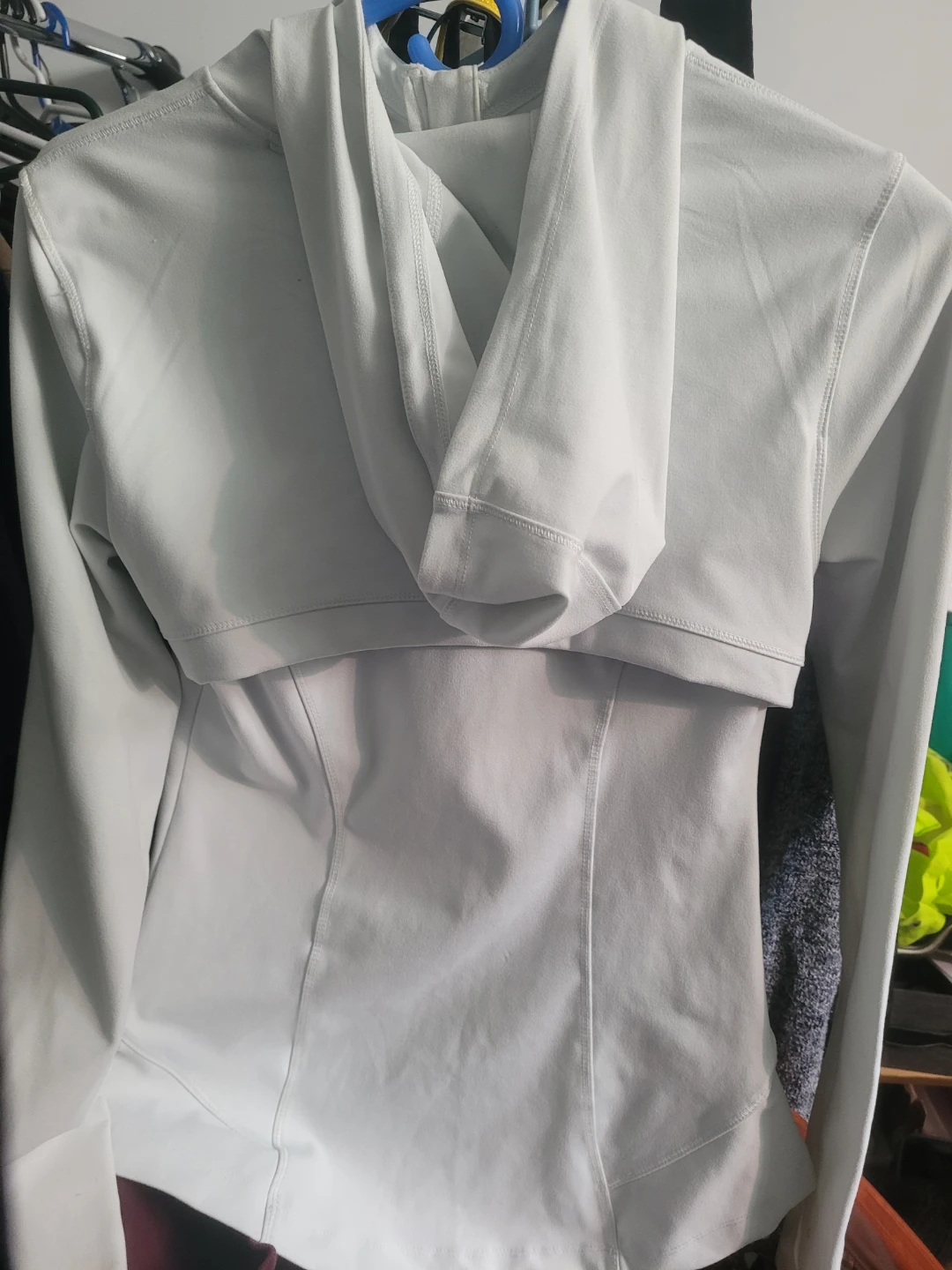 Spyder Active White Zip-Up Hoodie - photo 3