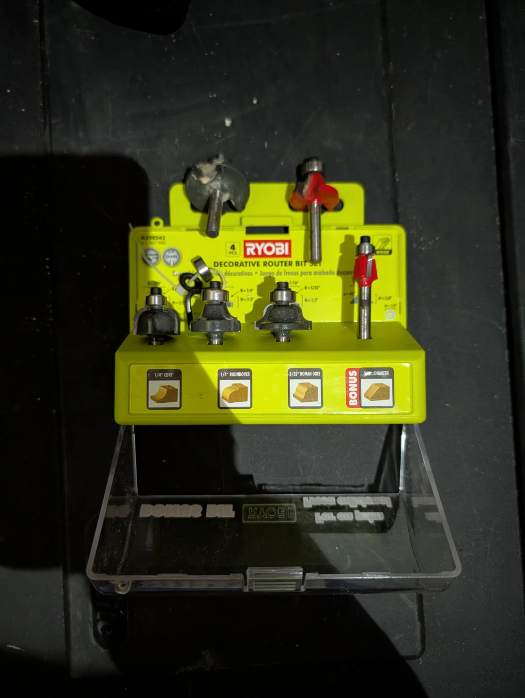 Ryobi Router Bit Set with Router bits and Bag - photo 5