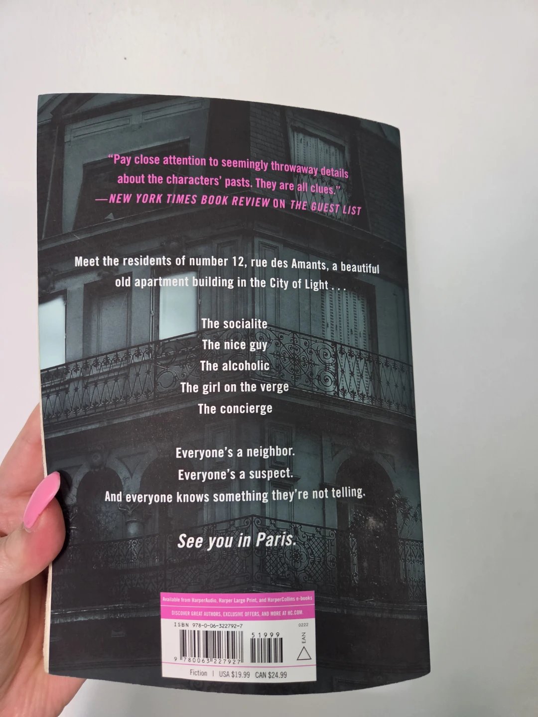 The Paris Apartment by Lucy Foley Novel - photo 5