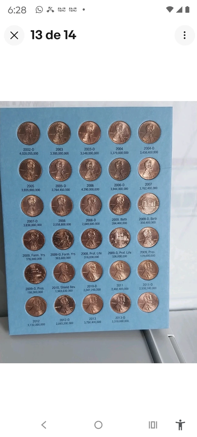 Lincoln Wheat Penny Collection 1941-2014 - photo 5