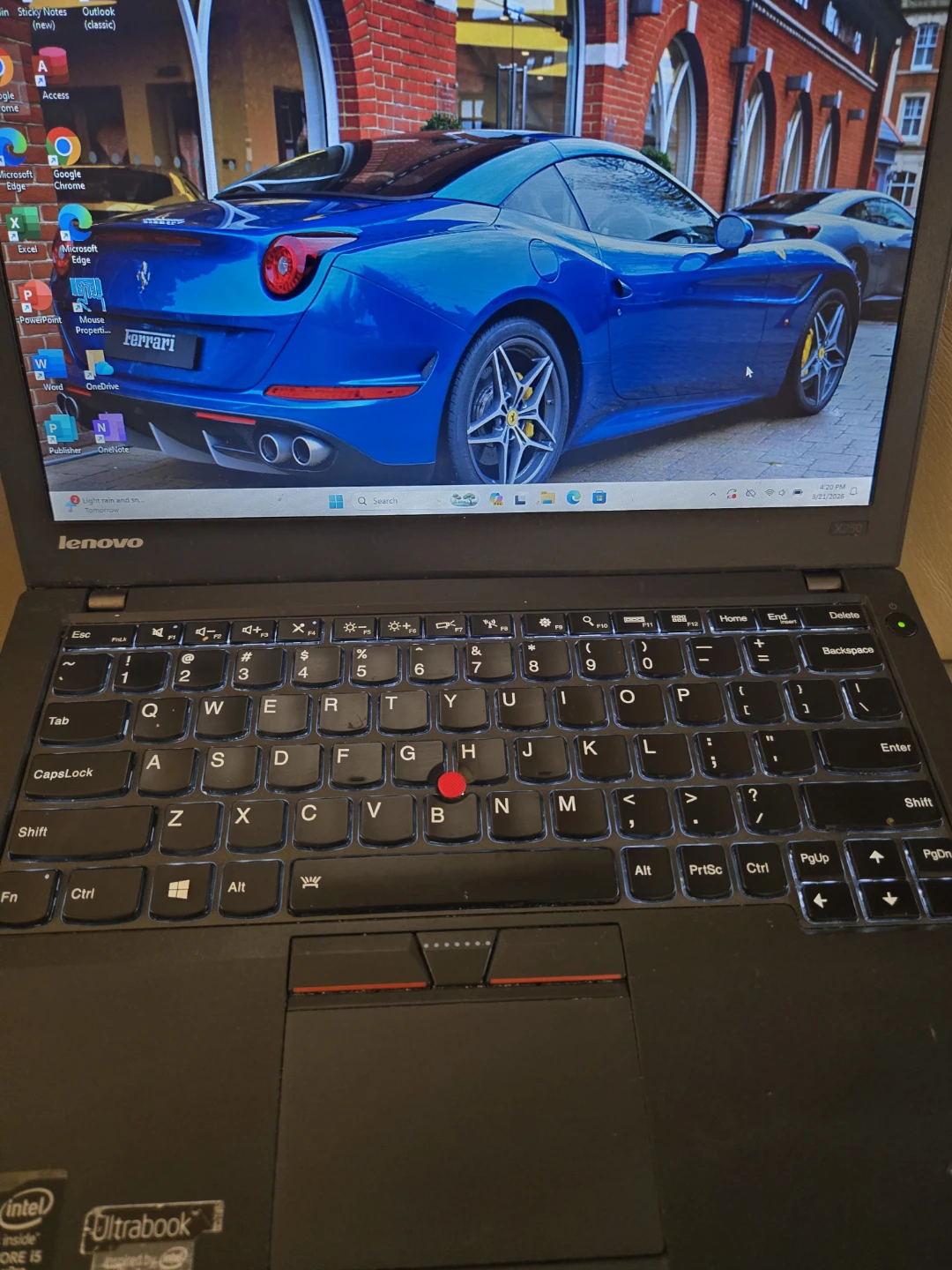 12.5inch i5 windows 11pro Lenovo ThinkPad X250 Laptop