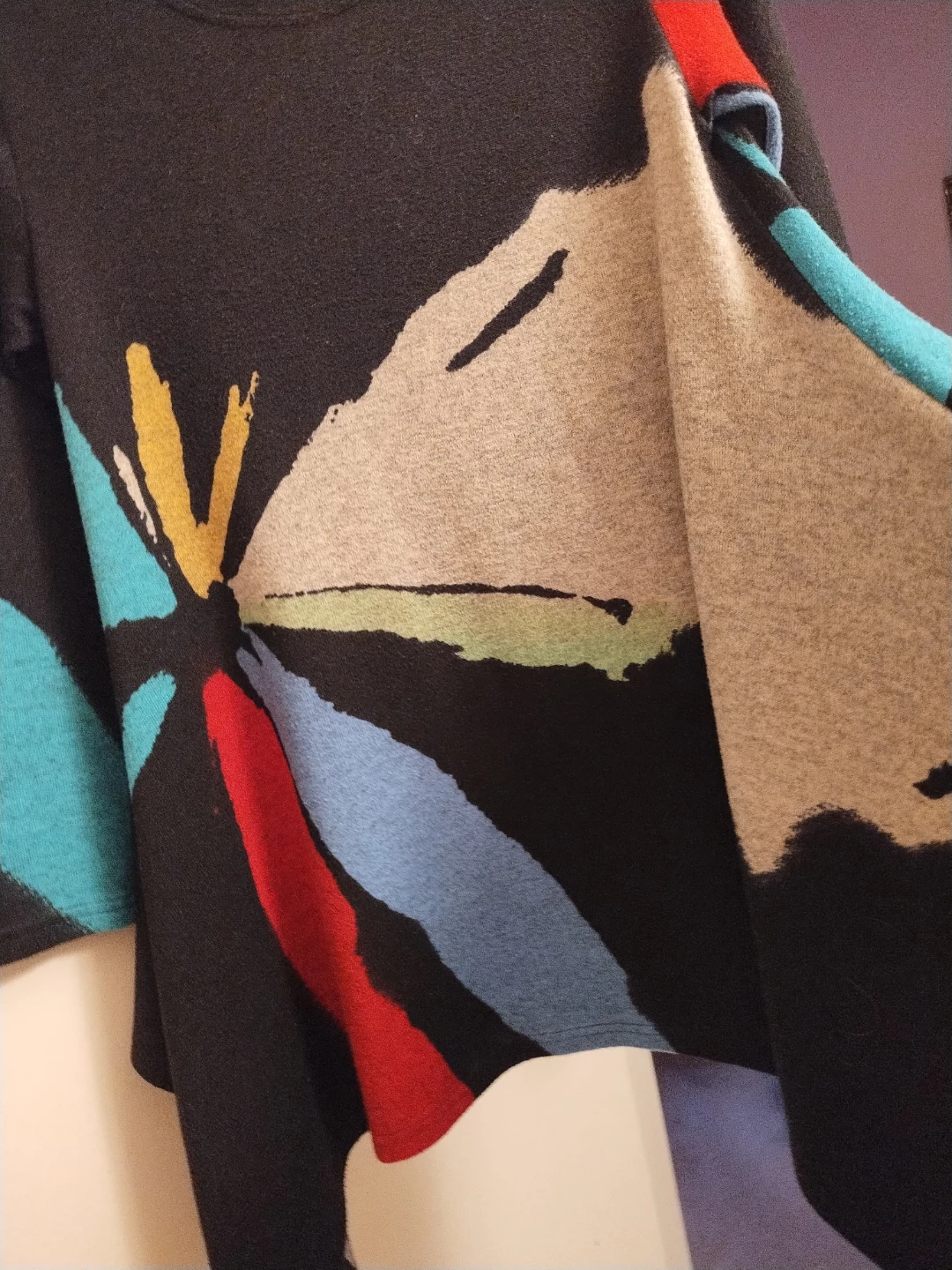 Colourful Abstract Print Long Sleeve Tunic - photo 5