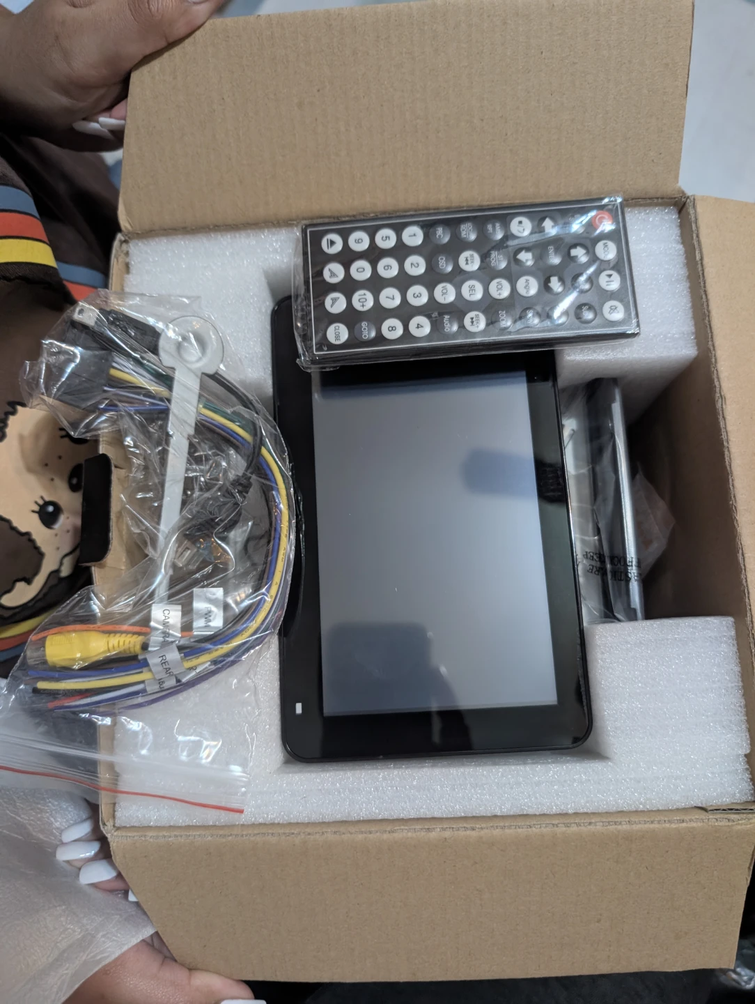7" widescreen color LCD monitor - photo 2