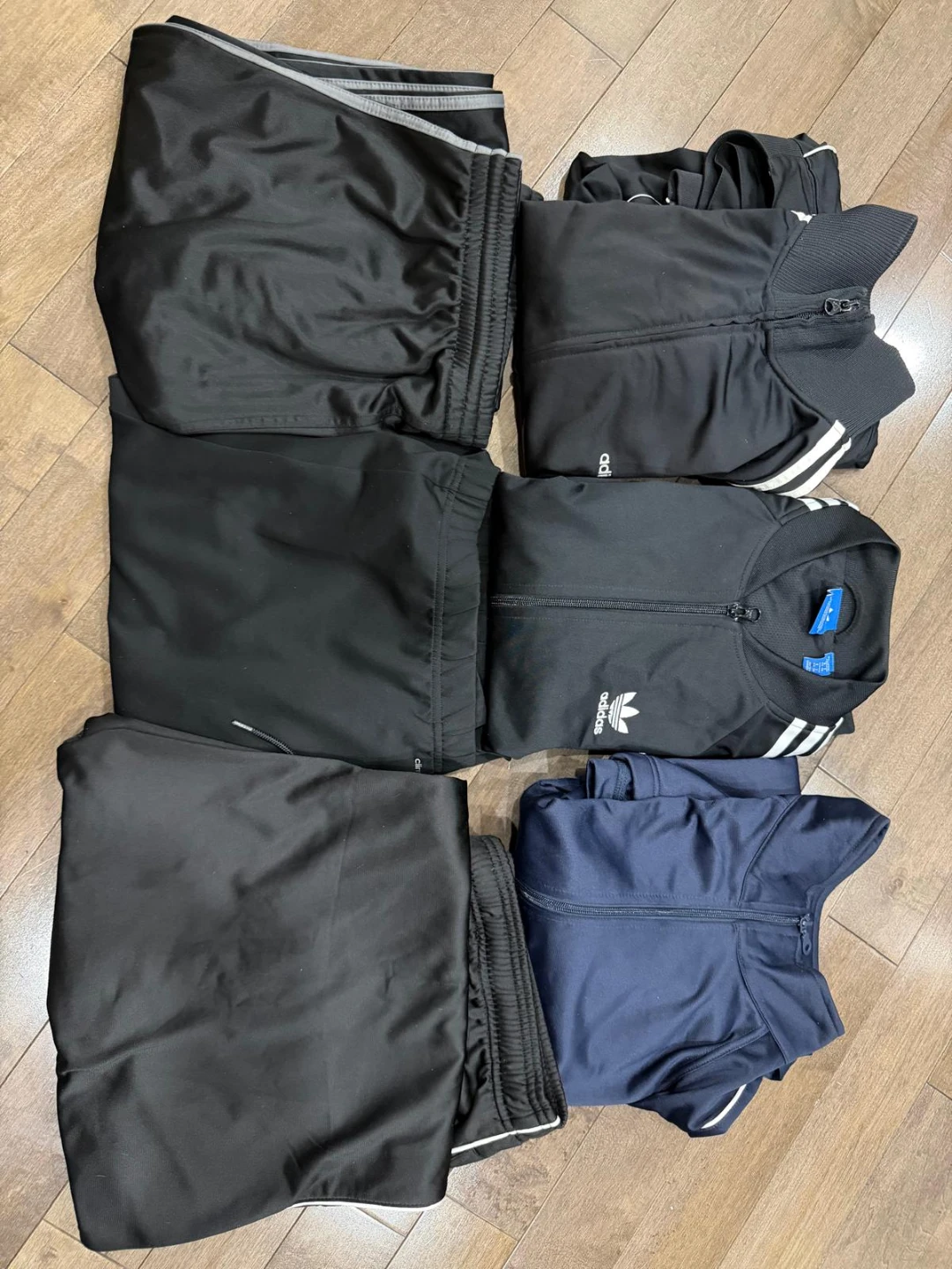 Adidas Tracksuit Set - Black & Navy