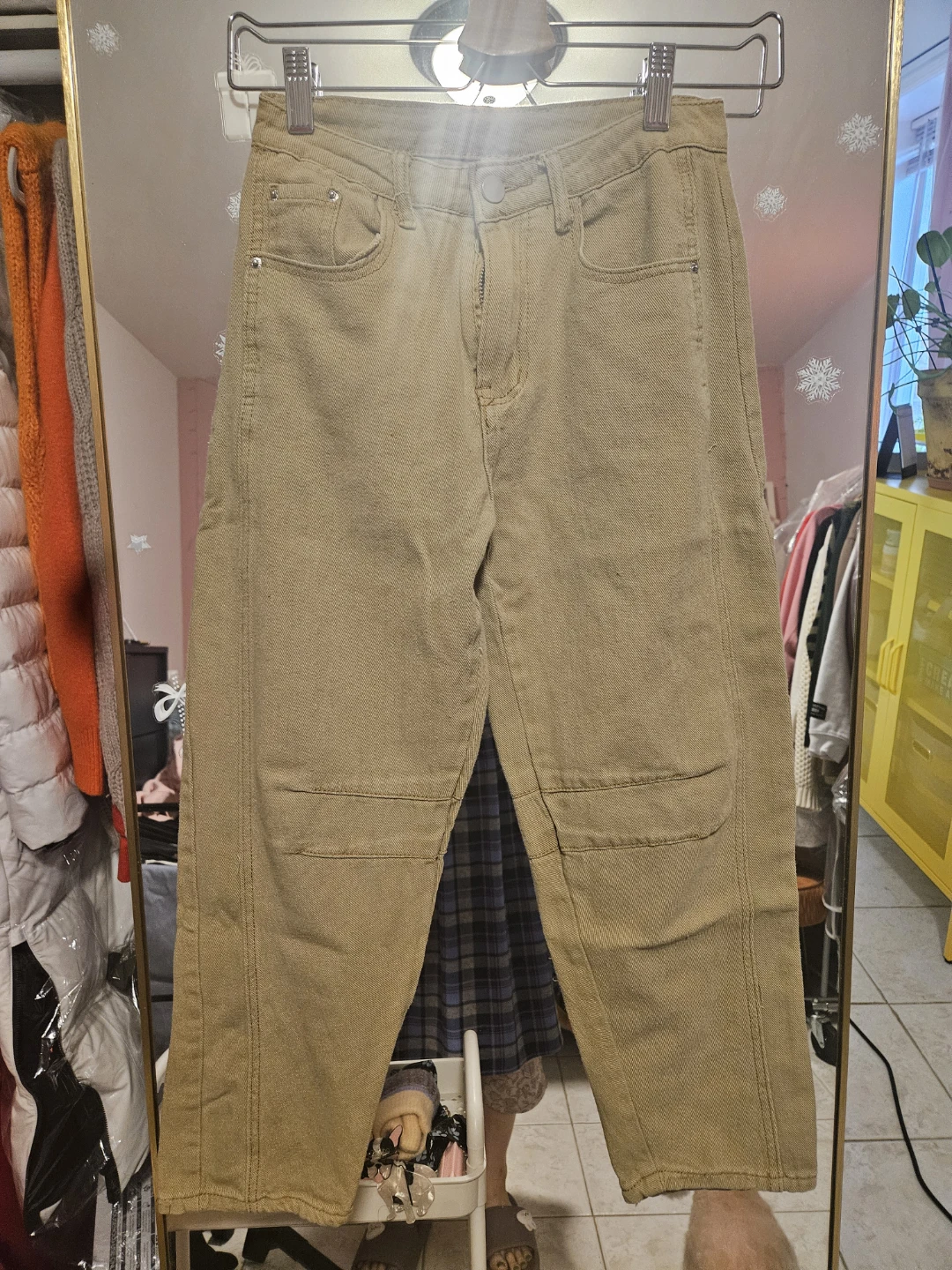 Tan Corduroy Utility Pants - photo 2