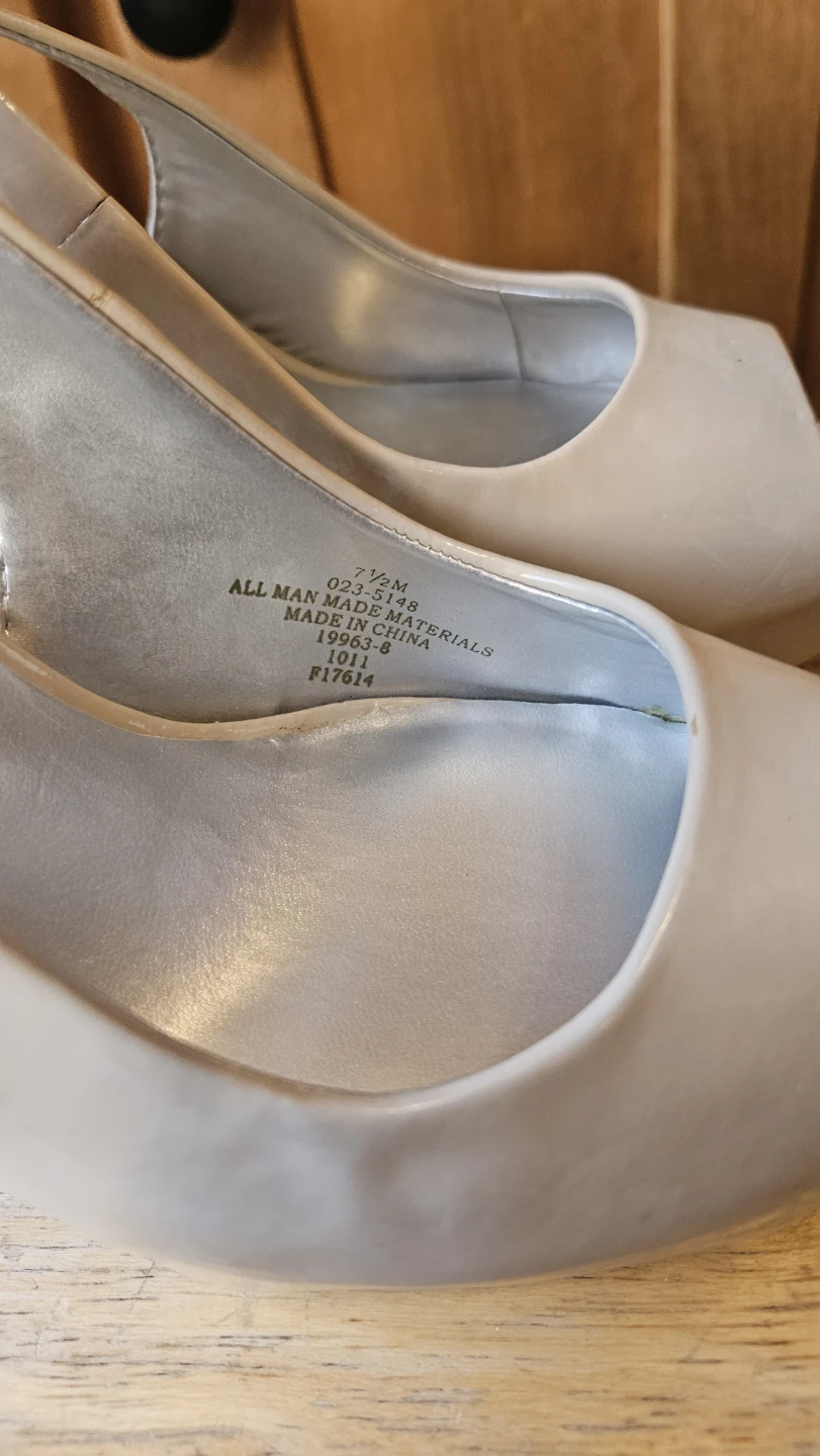 Worthington Women's Peep Toe Slingback Heels Size 7.5M - photo 3